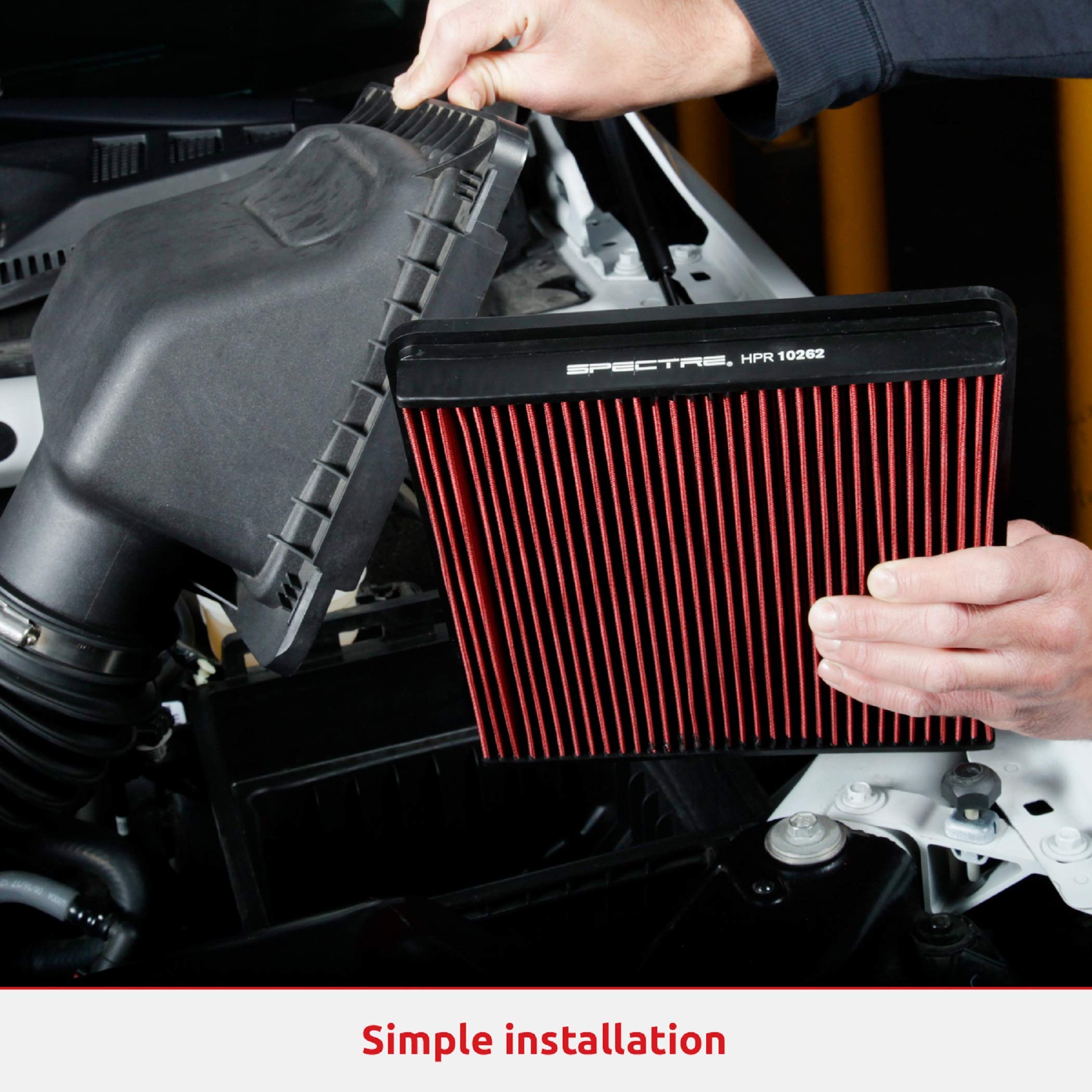 Spectre Engine Air Filter: High Performance, Premium, Washable, Replacement Filter: Fits 2002-2020 Ram/Dodge (1500, 2500, 3500,