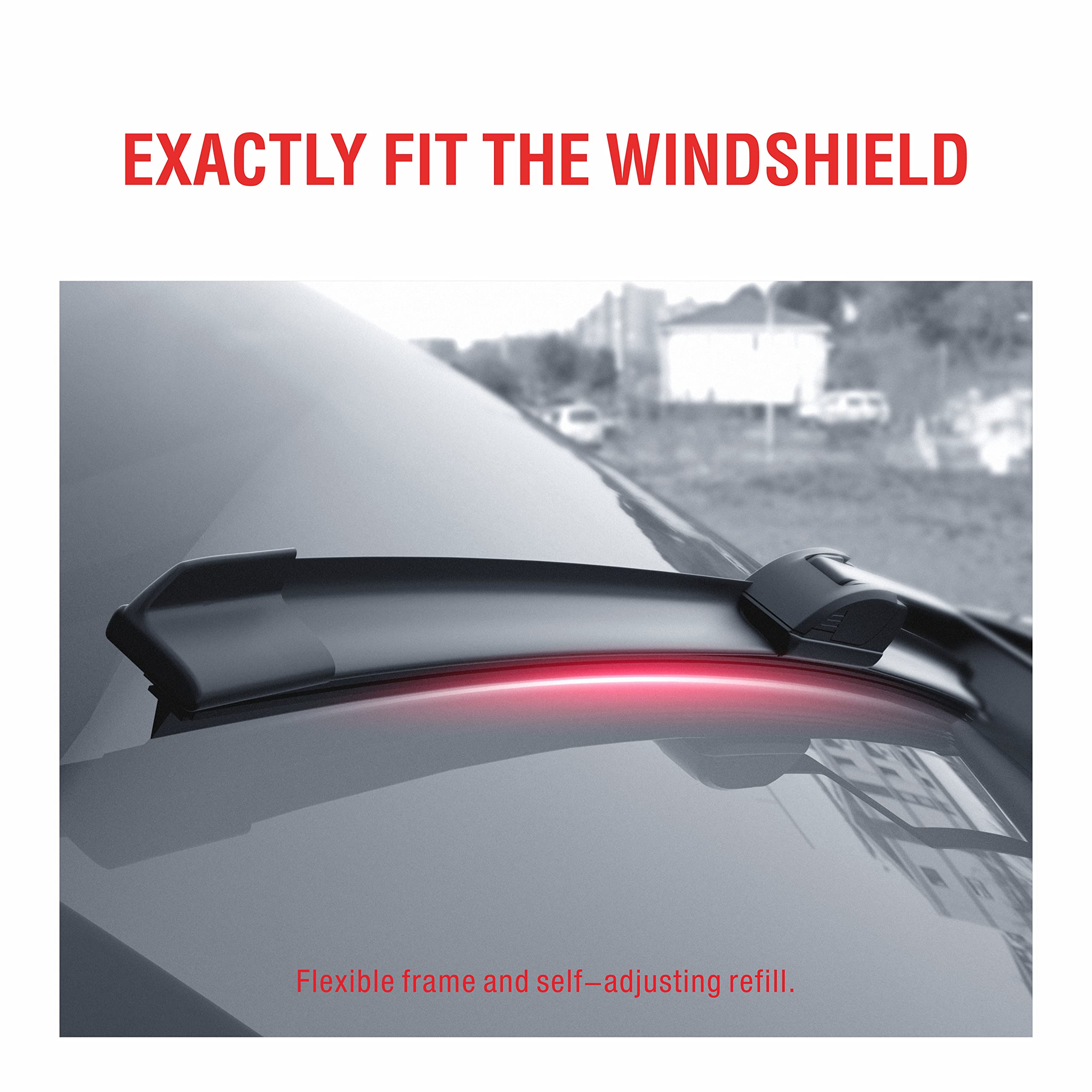 Beam Wiper Bldes 26+22    (Pinch Tab) Windshield Wiper Blades For Ford Explorer 2011 2012 2013 2014 2015 2016 2017 2018 2019,Oem