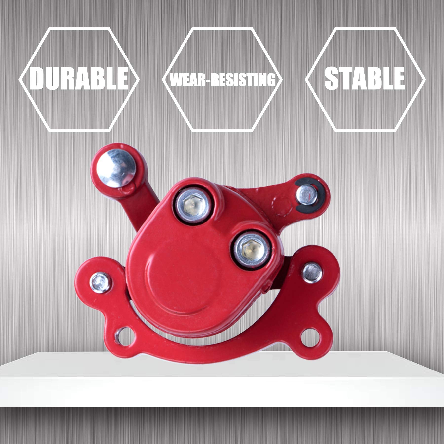 Mwmnun Rear Disc Brake Caliper With Brake Pads Replacement Compatible With Baja Doodlebug Dirtbug 97Cc 2.8Hp Db30 Kids Mini Dirt