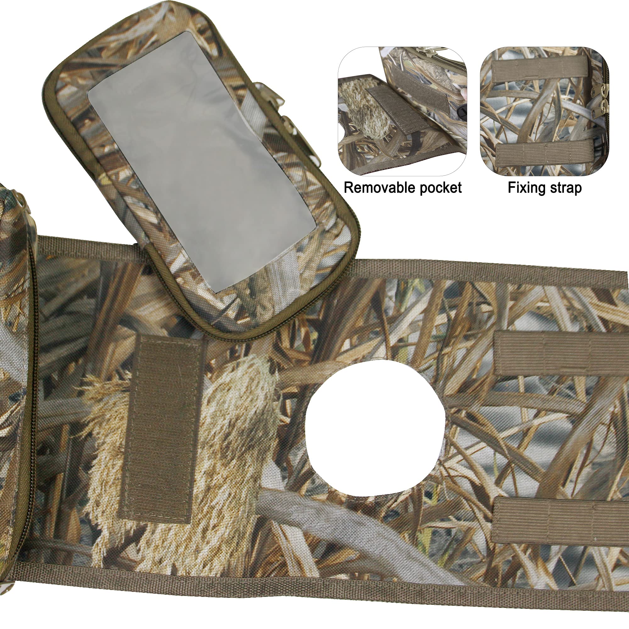 MYDAYS ATV Saddle Bag - Cargo Tank Phone Bag - One Size - Polyester - Camo1