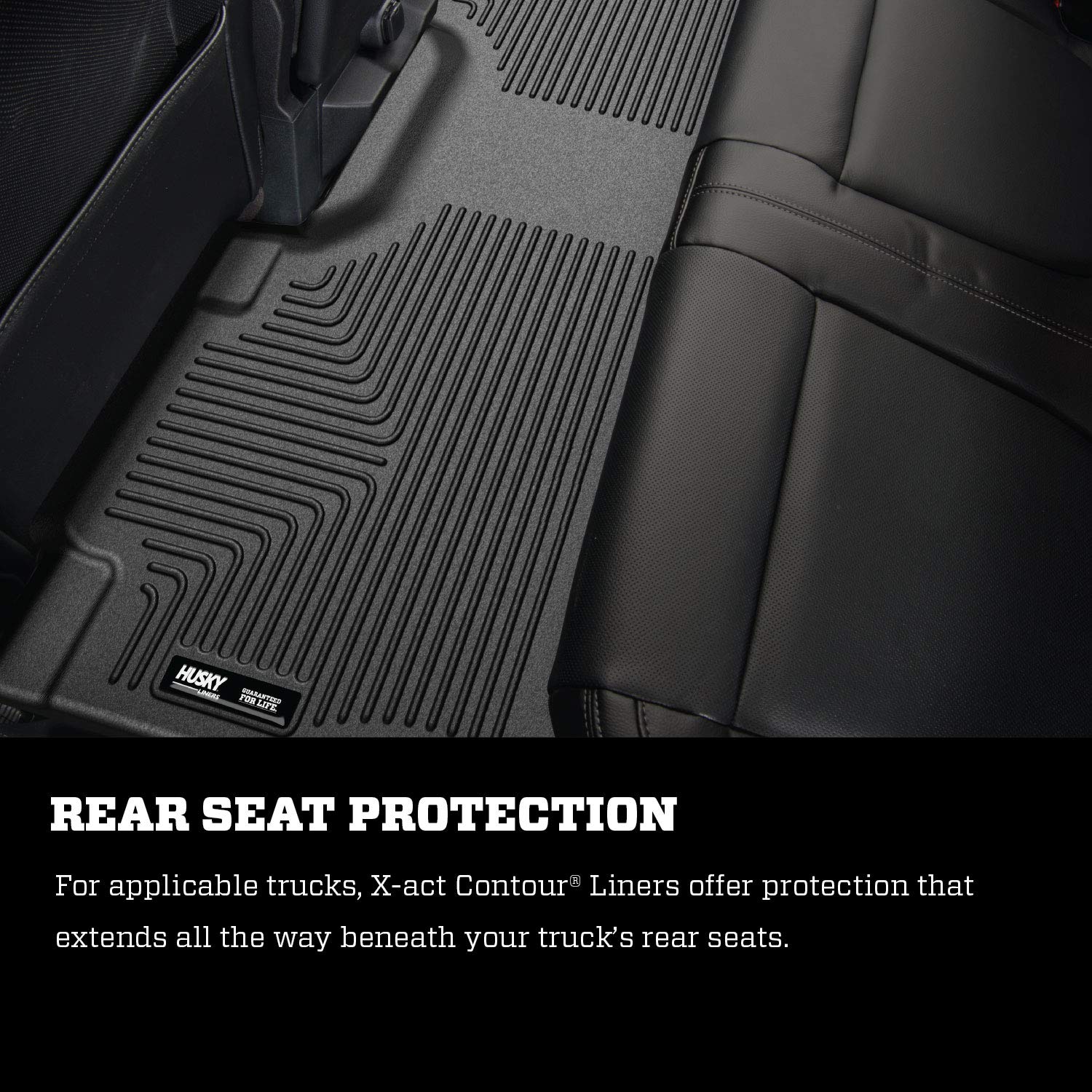 Husky Liners 54788 Fits 2019-20 Dodge Ram 2500 Crew Cab X-Act Contour Front And 2Nd Seat Floor Liners