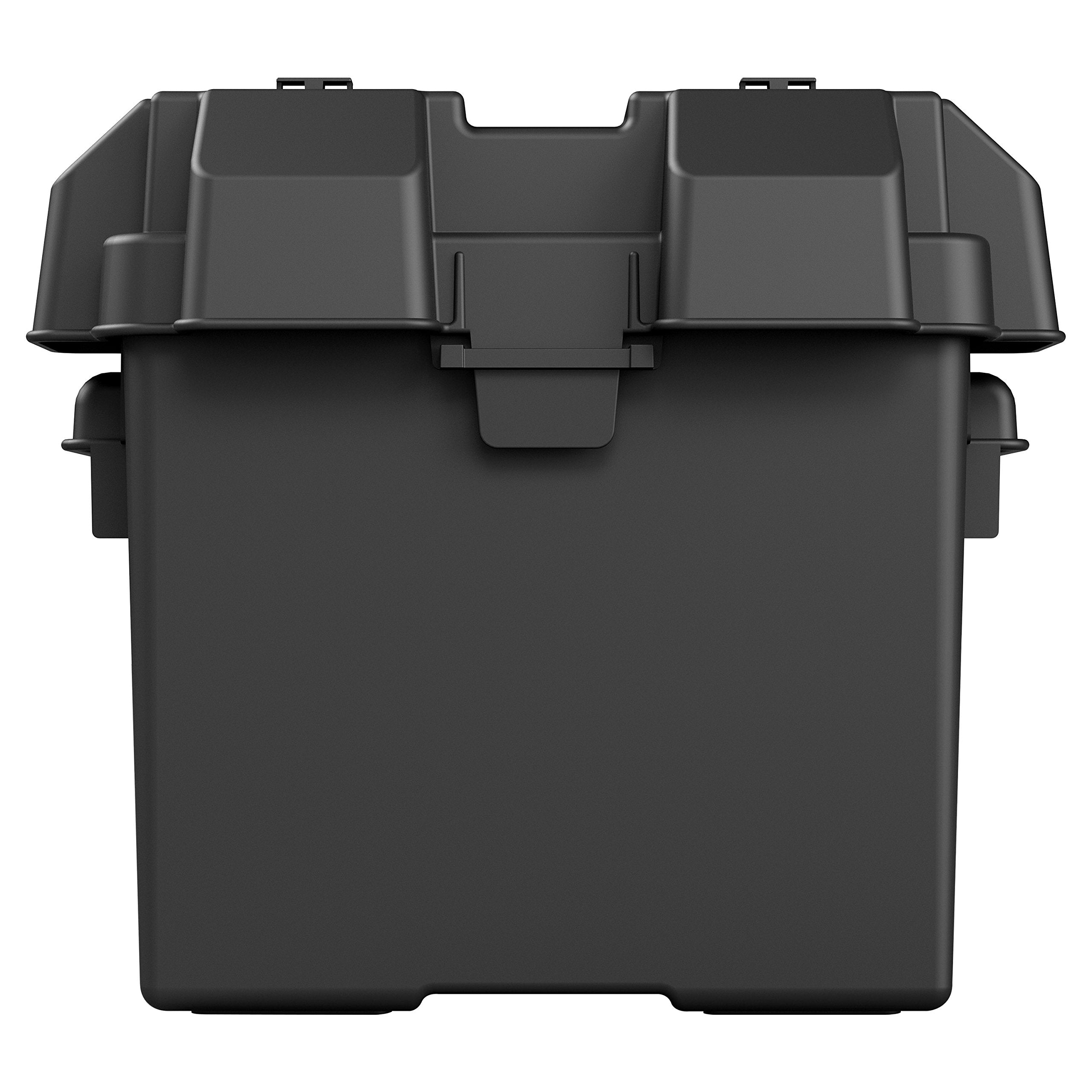 Noco Snap-Top Hm306Bks Battery Box, 6V Outdoor Waterproof Battery Box For Marine, Automotive, Rv, Boat, Camper And Travel Traile