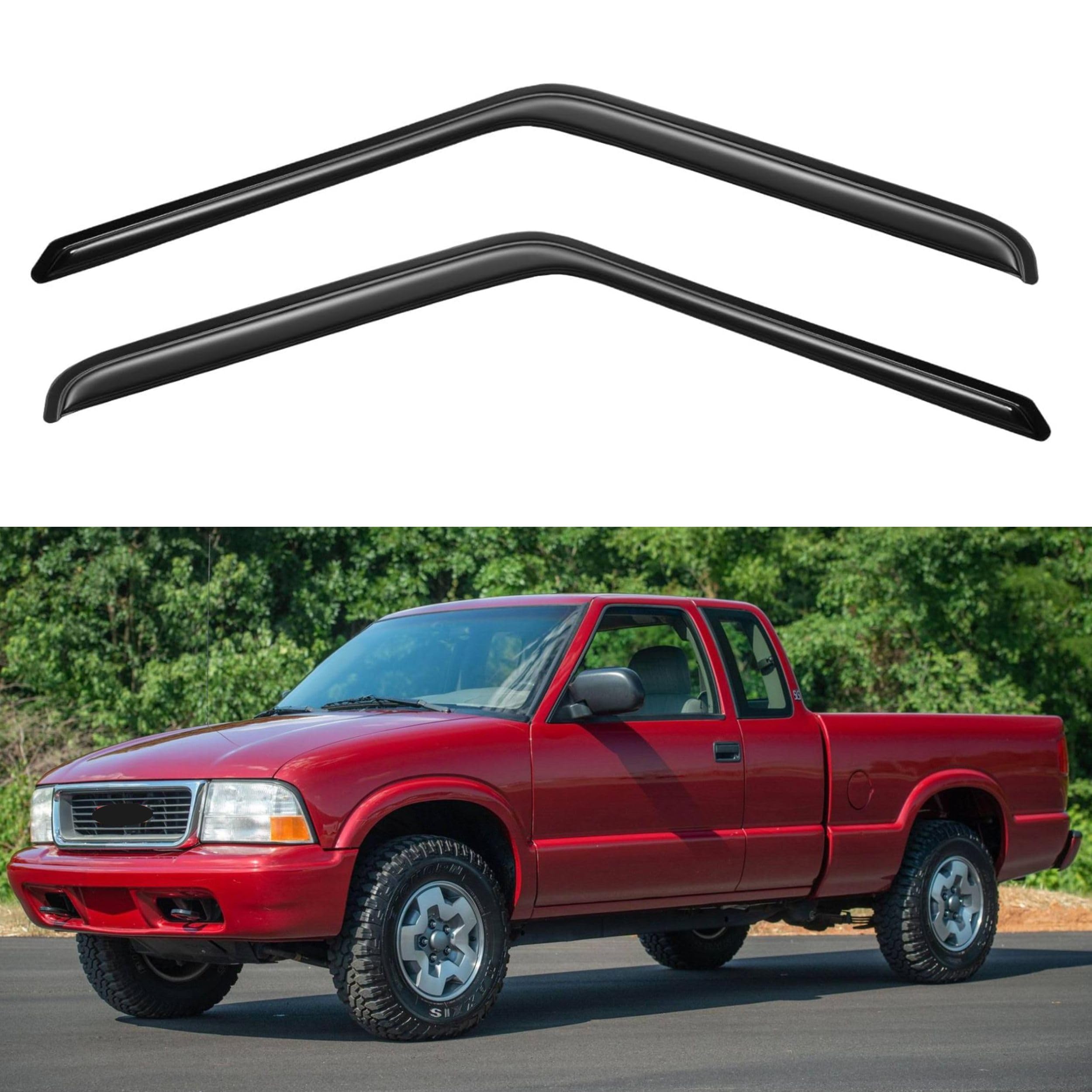 KPY Window Visor Compatible with 1994-2004 Chevrolet S10/GMC Sonoma & S10 Blazer/S15 Jimmy 1995-2005 & Isuzu Hombre 1996-2000, R