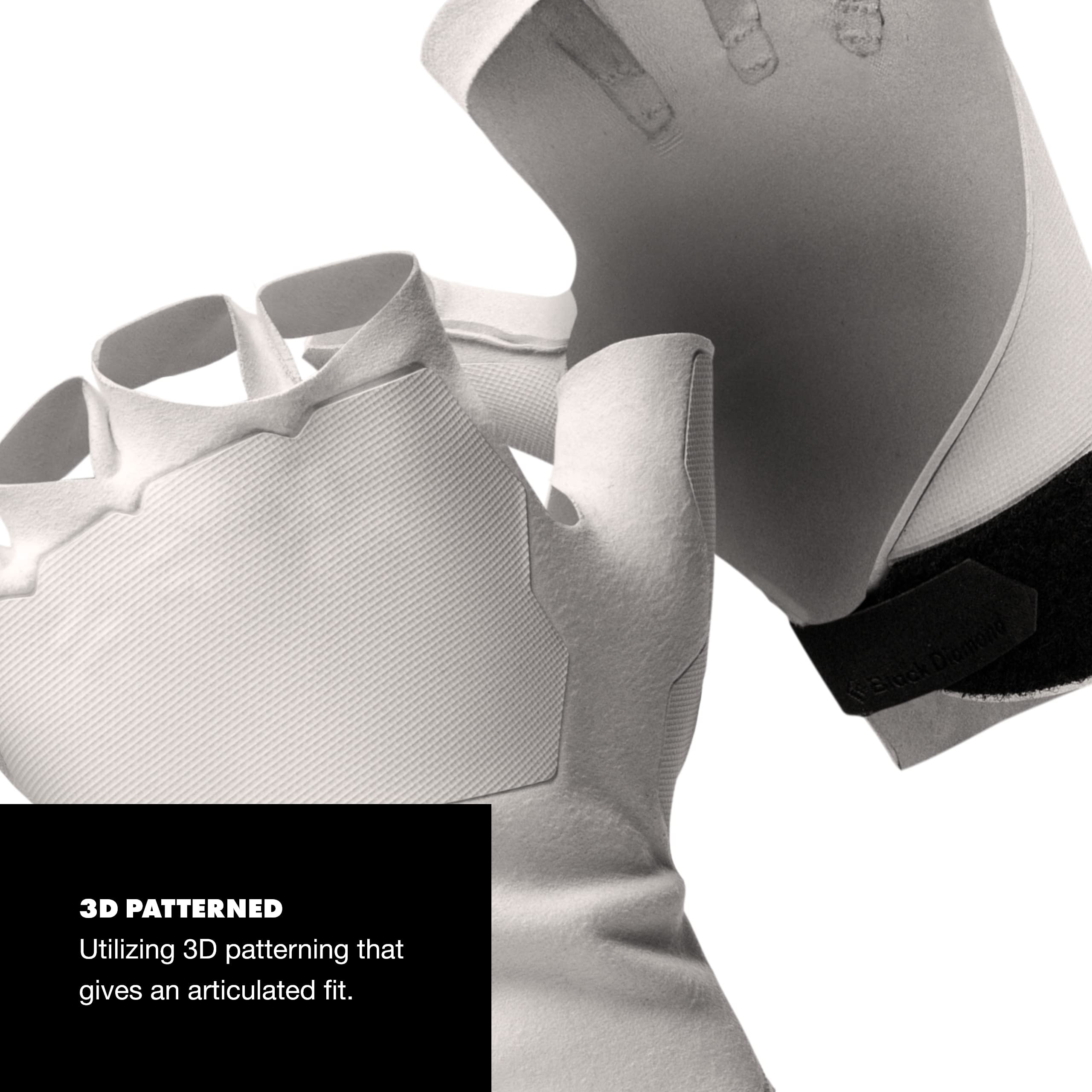 Black Diamond Equipment Crack Gloves - White - Large