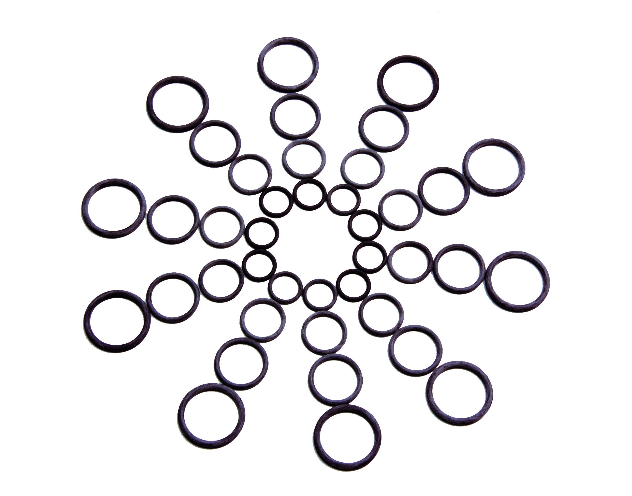 Aeromotive 15622 O-Ring, Fuel Resistant Nitrile, Size -08 An (Pak Of 10)