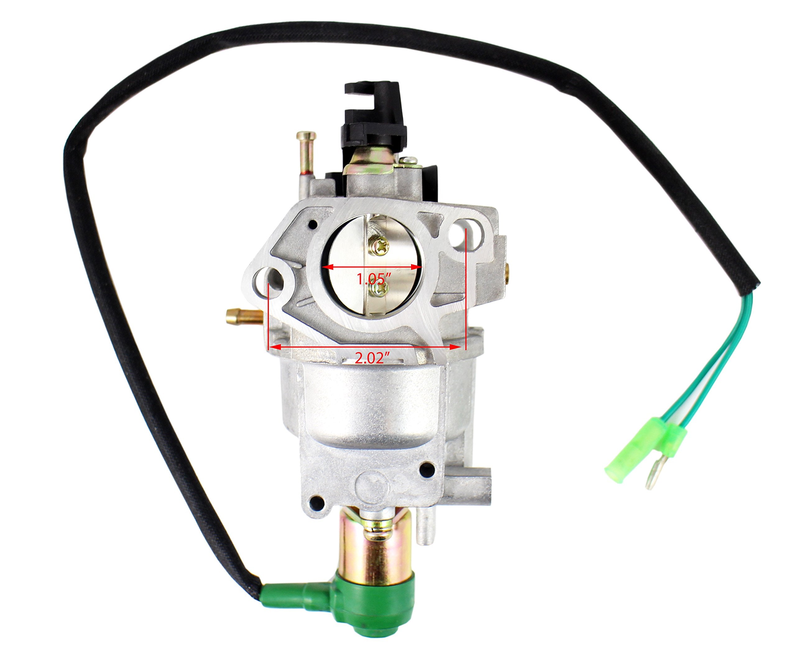 Pro Chaser GP5500 Carburetor for Honda GX390/GX340, Generator Model H139J-32, Silver, Compatible with Generac & Champion Models