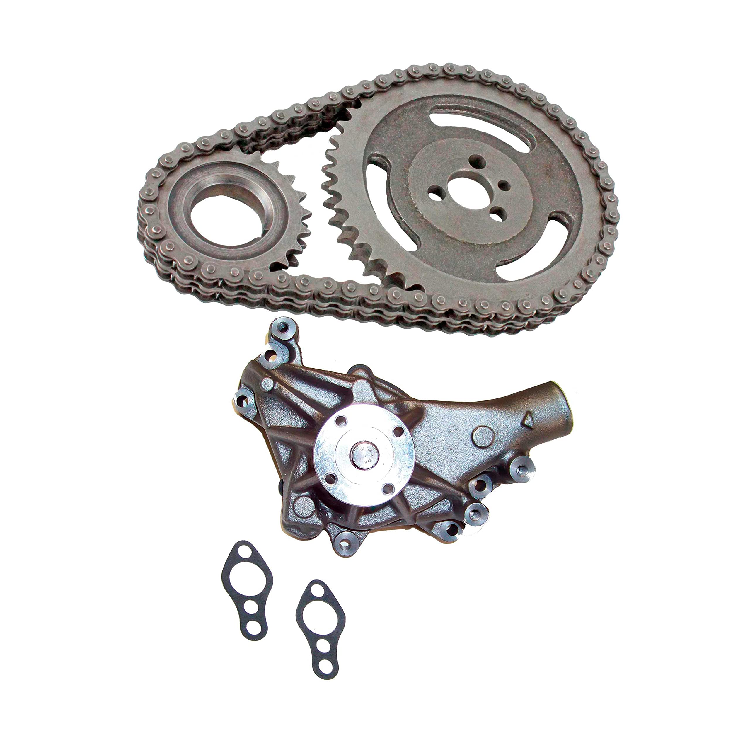 DNJ TK3101AHWP TIMING KIT WITH WATER PUMP FOR 81-96 GM / V8 / 5.0L, 5.7L / 305, 350 OHV 16V CHEVROLET