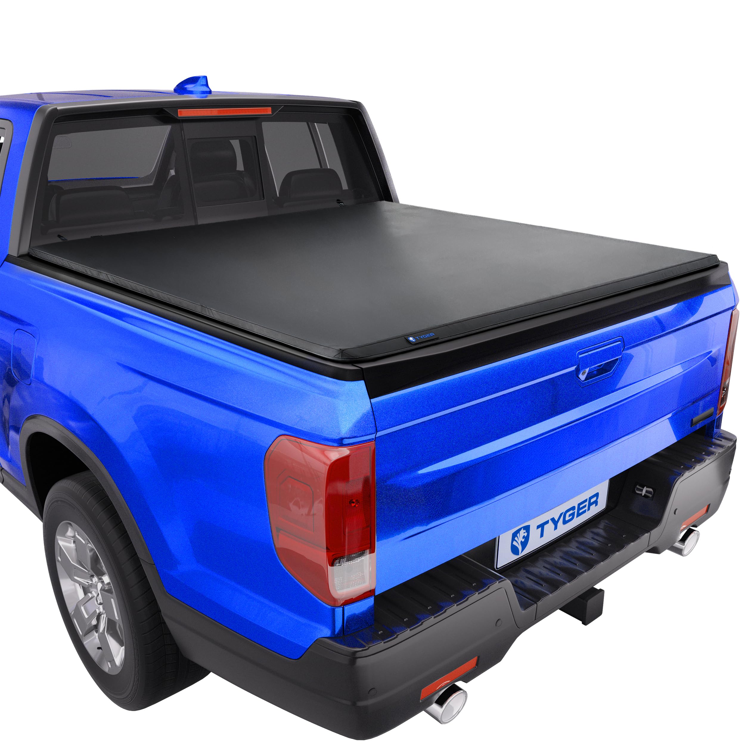 Tyger Auto T3 Soft Tri-fold Truck Bed Tonneau Cover Compatible with 2017-2025 Honda Ridgeline | 54 (64) Bed | TG-BC3H1065