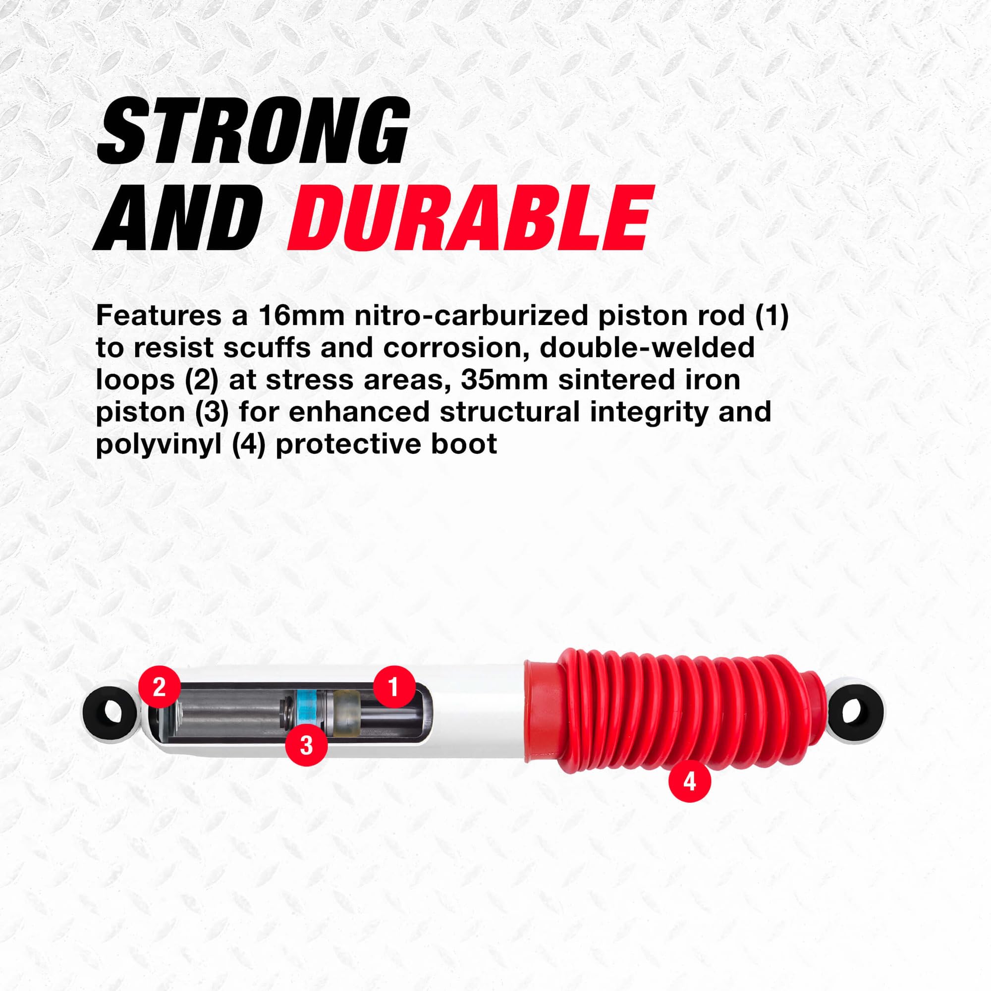 Rancho Rs5000X Rs55229 Suspension Shock Absorber