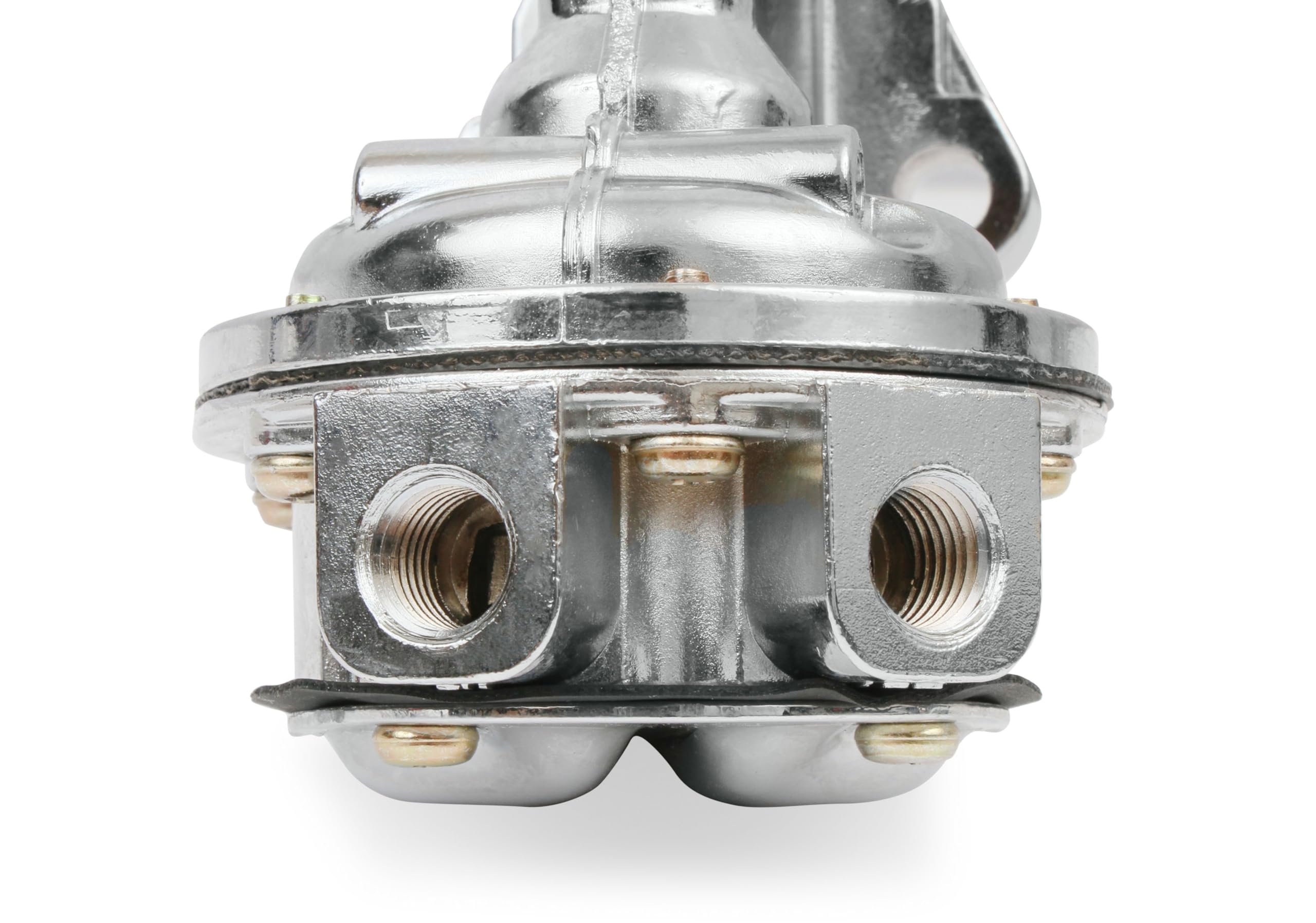 Holley 12-834 Mechanical Fuel Pump - 80 GPH, Aluminum, Silver Finish