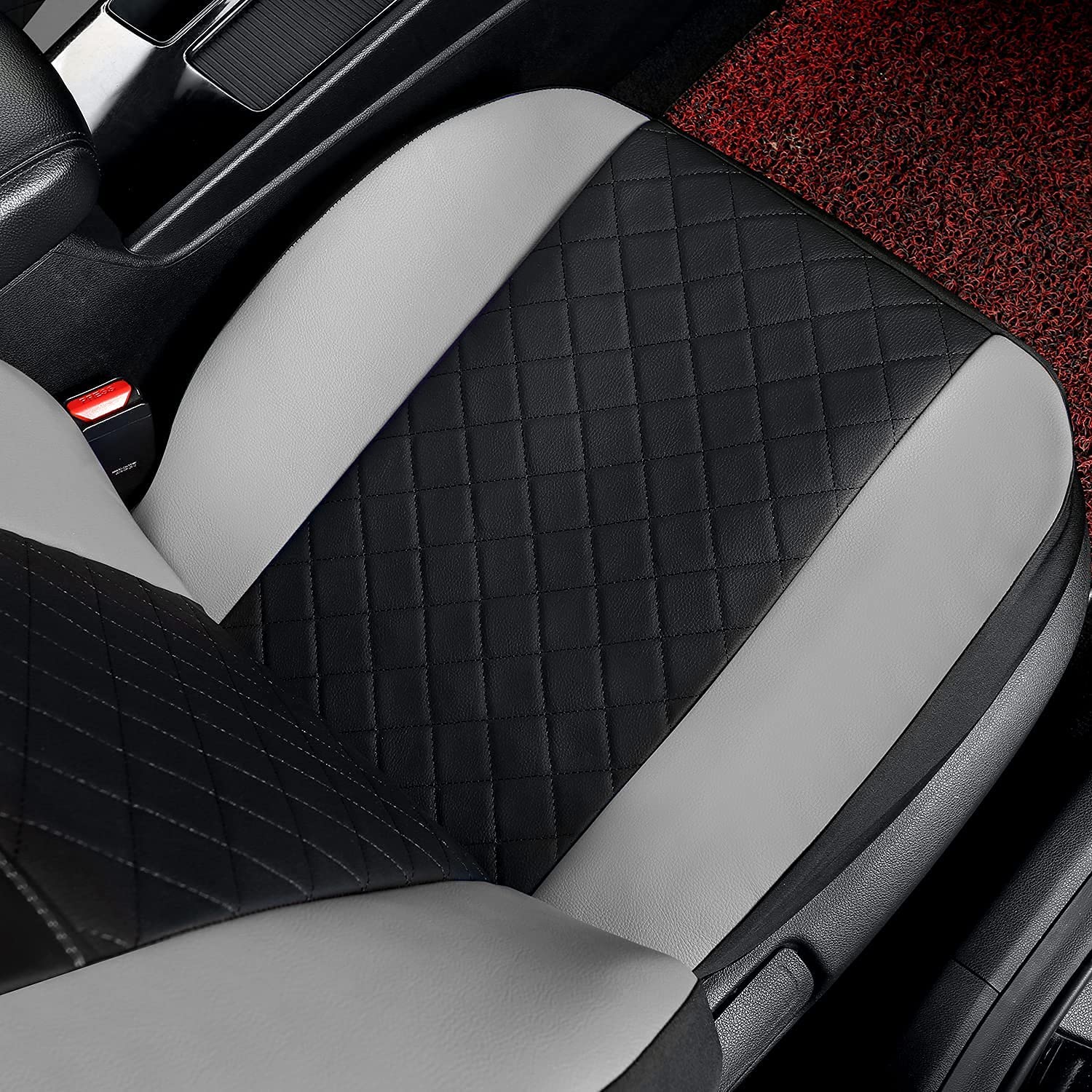 Giant Panda Front Car Seat Cover Custom Fit Toyota, Leather Bucket Seat Covers For Toyota Rav4 Camry Highlander Corolla Prius (G