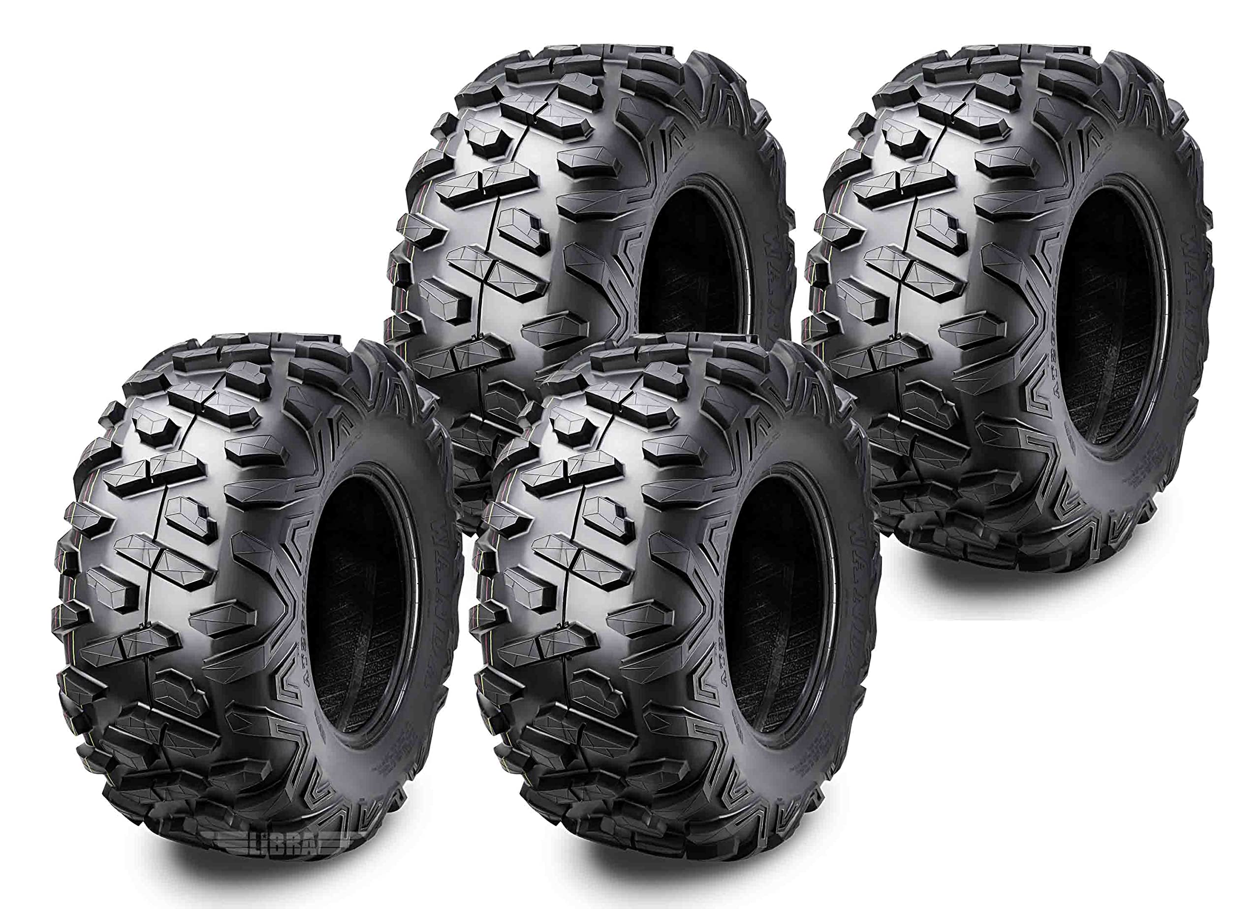 Wanda Set 4 Utv Atv Tires 24X11-10 24X11X10 6Pr Bighorn Style