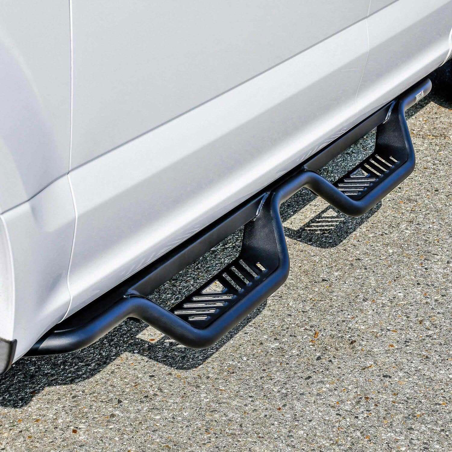 Westin 20-13935 Outlaw Drop Nerf Step Bars Fits 2015-2023 Ford F-150 Supercab; 2017-2024 F-250/350 Supercab
