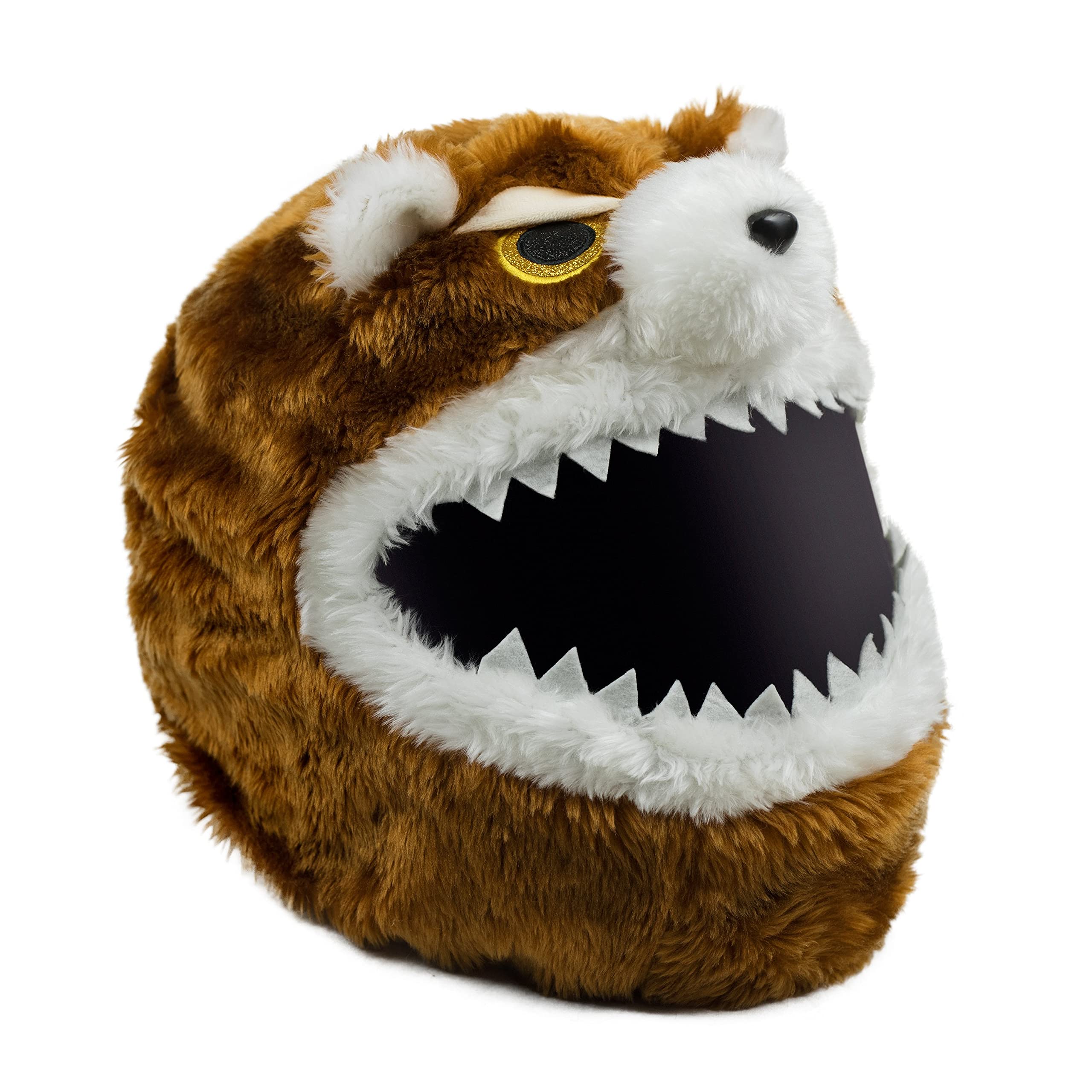 Moto Loot Helmet Cover For Motorcycle Helmet, Fun Rides And Gifts (Cover Only. Helmet Not Included) - Angry Teddy