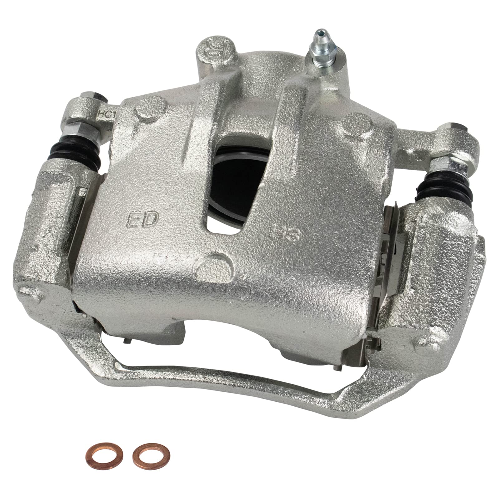 Trq Front Brake Caliper Set Compatible With 2009-2012 Hyundai Elantra 2010-2013 Kia Forte Forte Koup