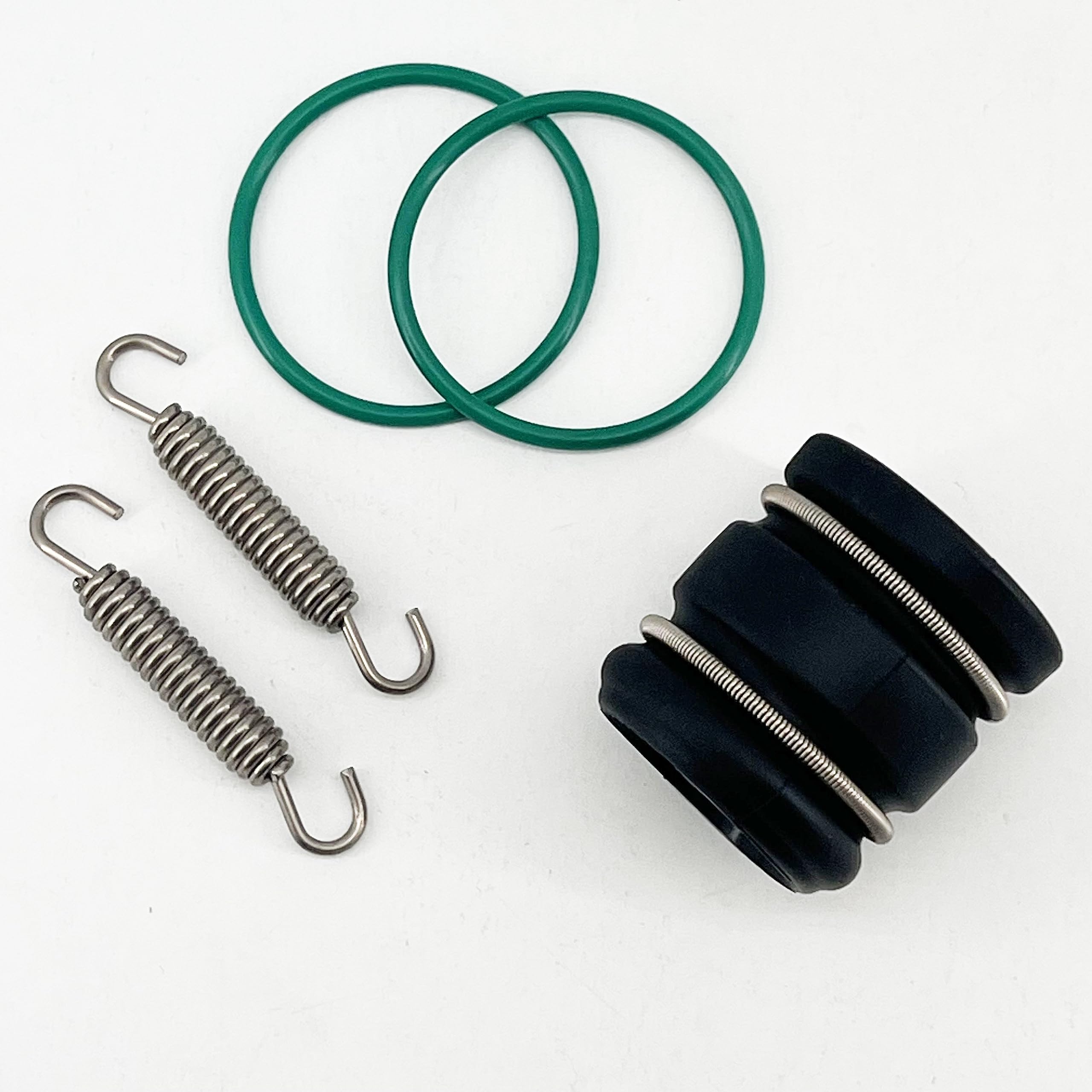 29/31mm Expansion Chamber to Silencer Coupler Seal and Spring Kit for 200 250 300 cc KTM Euro Type 2-Stroke Exhaust Seal Kit for