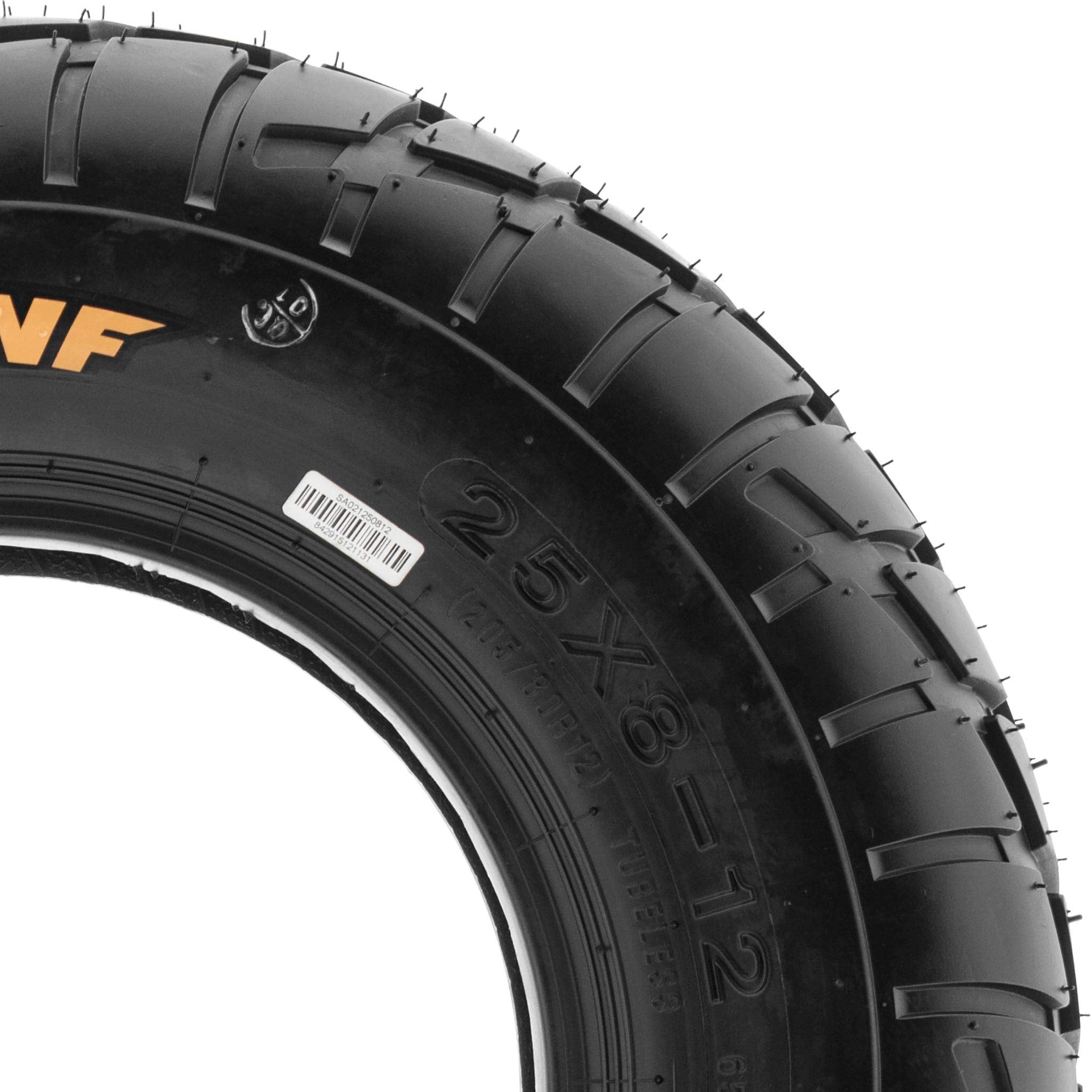 Pair of 2 SunF A021 TT Sport ATV UTV Dirt & Flat Track Tires 26x8-14, 6 PR, Tubeless
