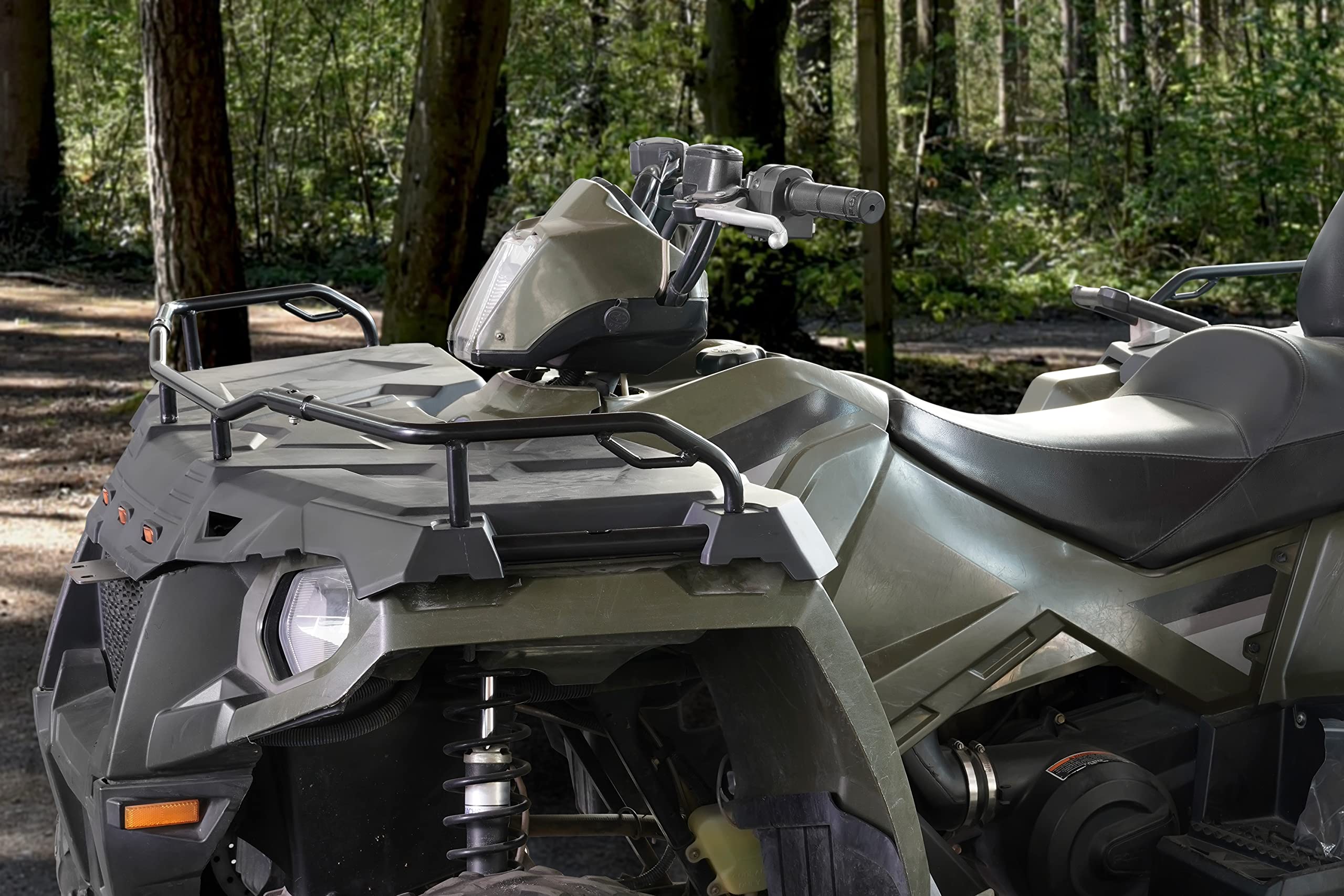 Ldetxy Front Rack Extender For Sportsman 450 570 2014-2023, Off Road Front Tough Steel Rack Extender Storage For Polaris Sportsm
