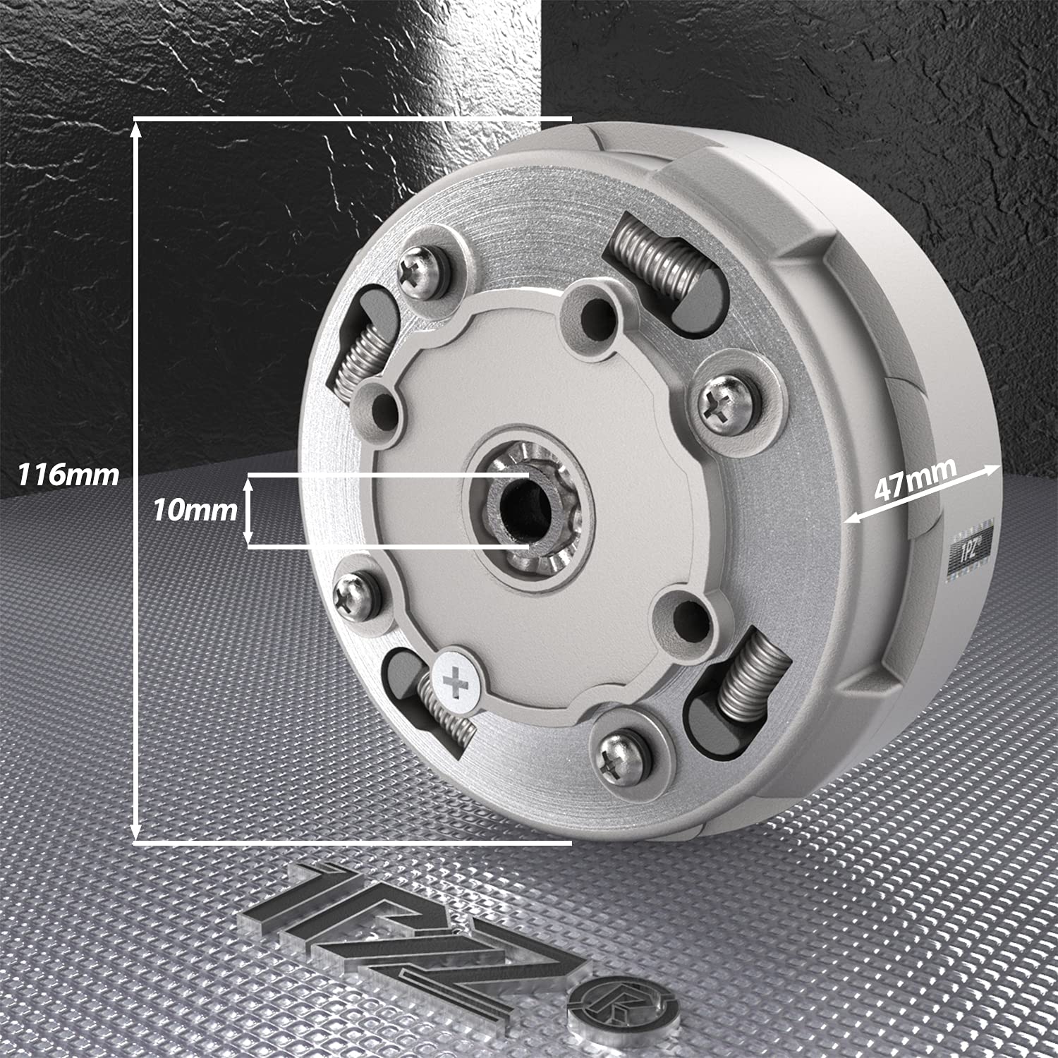 1PZ TA1-17T 17 Teeth Semi Automatic Clutch Assembly for 50cc 110cc 125cc 135cc ATV Quad Go Kart Dirt Bike Roketa Kazuma JCL NST