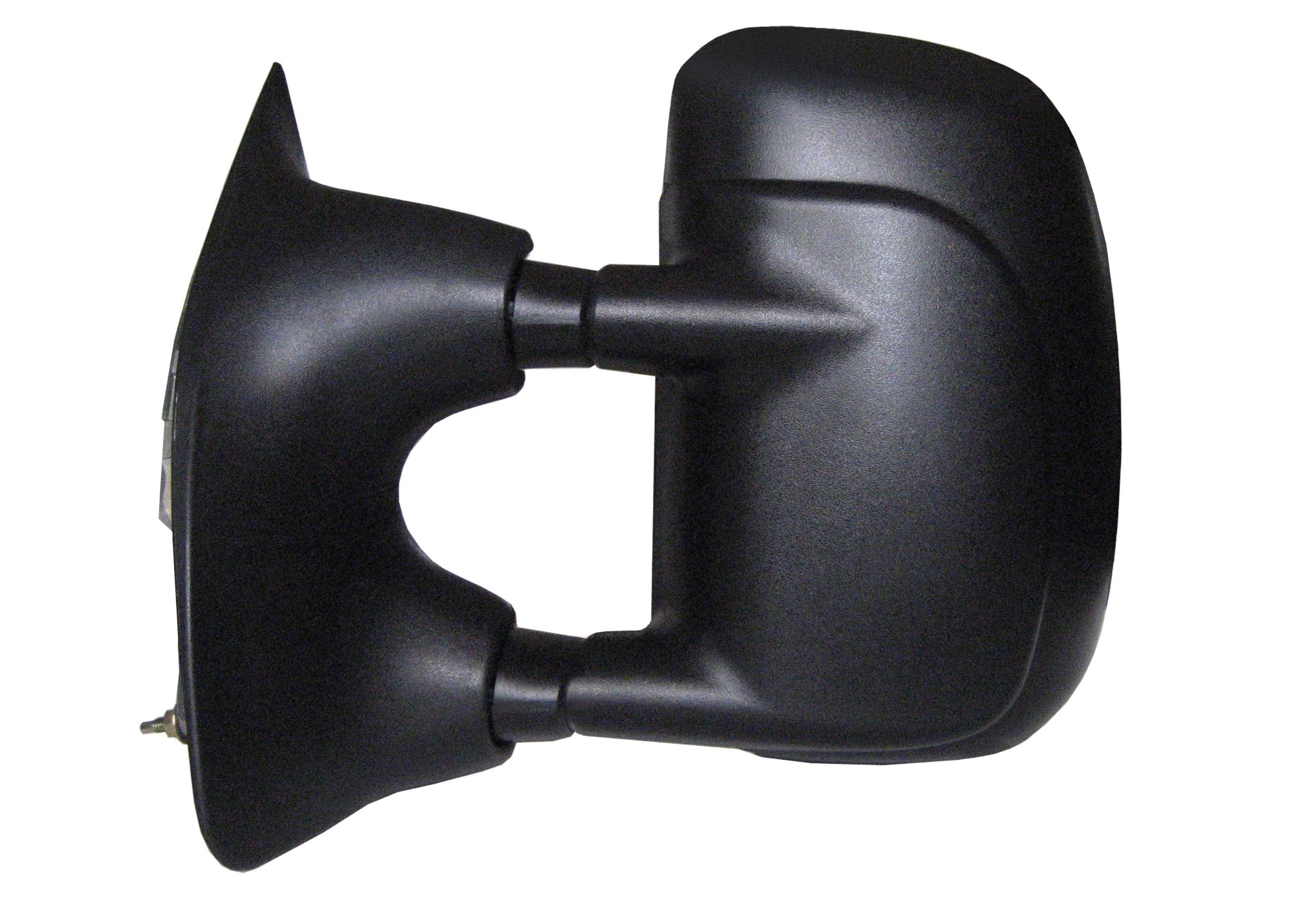 Fit System 61068F Driver Side Replacement Dual Mirror, Textured Black