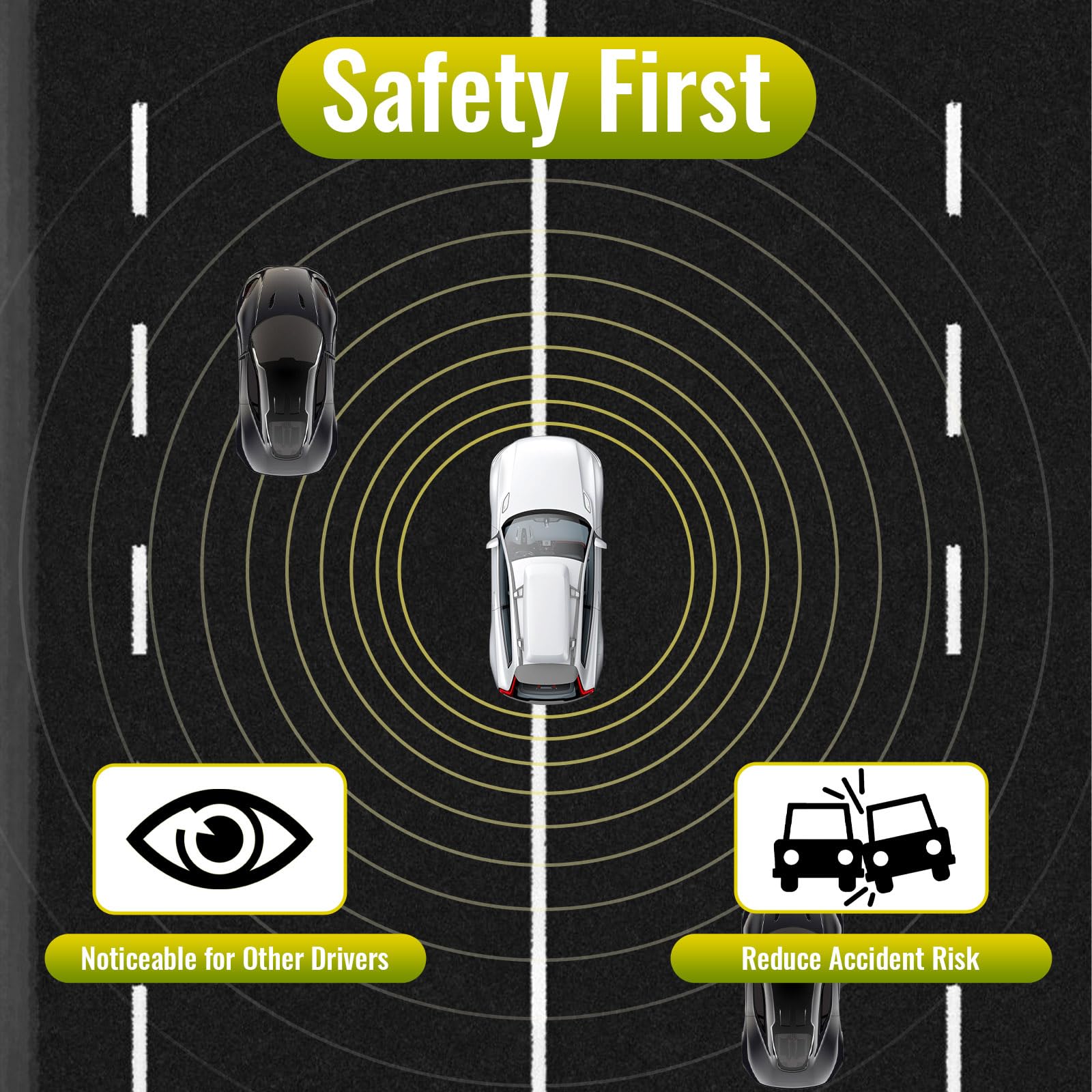 4 Pcs Student Driver Sticker For Car, Magnetic Student Driver Signs For Car, Please Be Patient Funny Magnetic New Drivers Safety