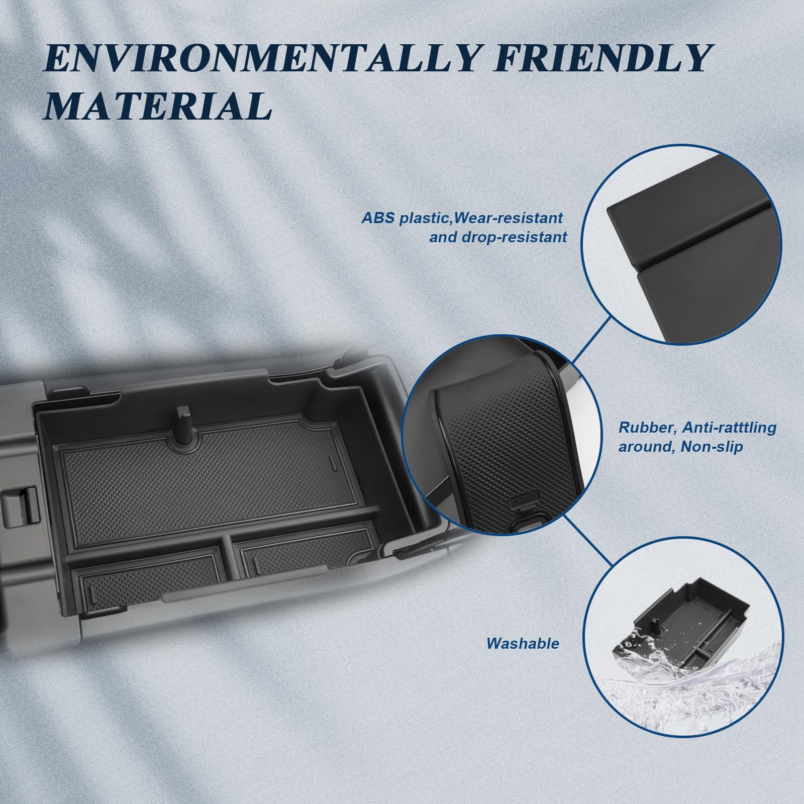 Bibibo For 2024 Subaru Crosstrek Accessories Center Console Organizer 2023 2024+ Subaru Crosstrek&2024 Subaru Impreza Console Tr