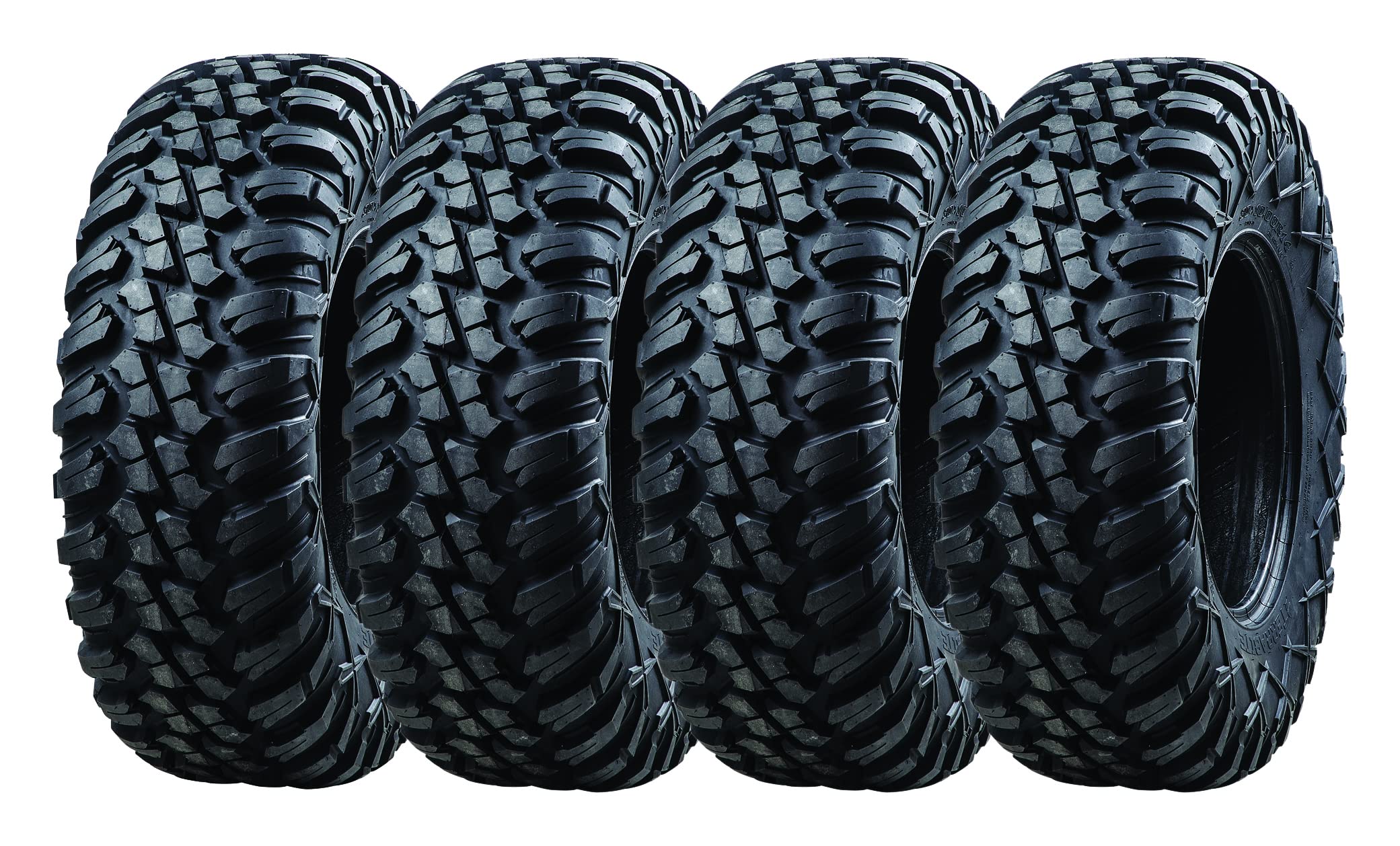 TUSK Terrabite Set of 4 UTV ATV Tires 30x10-14 - Durable Off-Road Performance