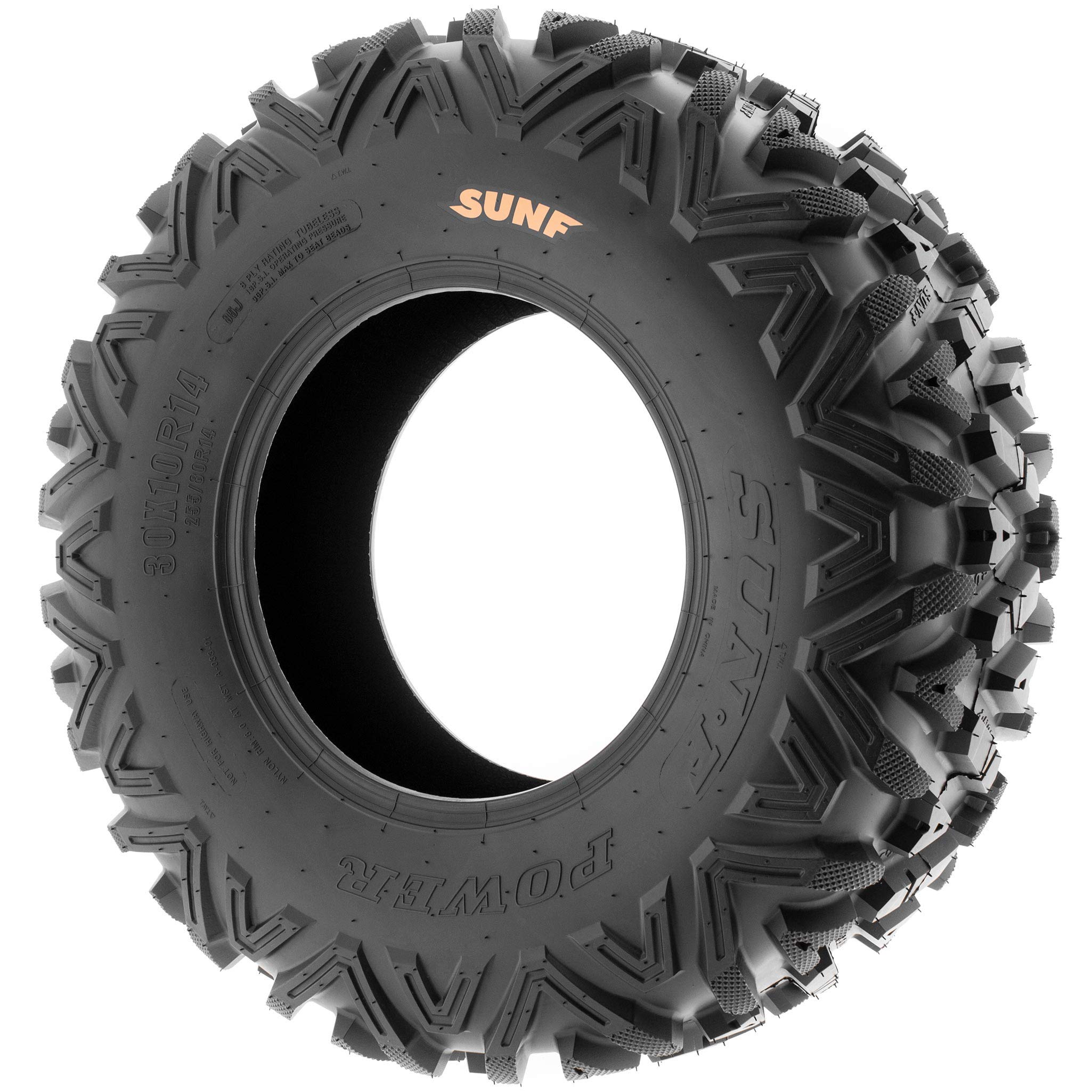 Sunf 30X10R14 30X10X14 All Terrain Tires Atv Utv 8 Pr Power I A033 - Set Of 4