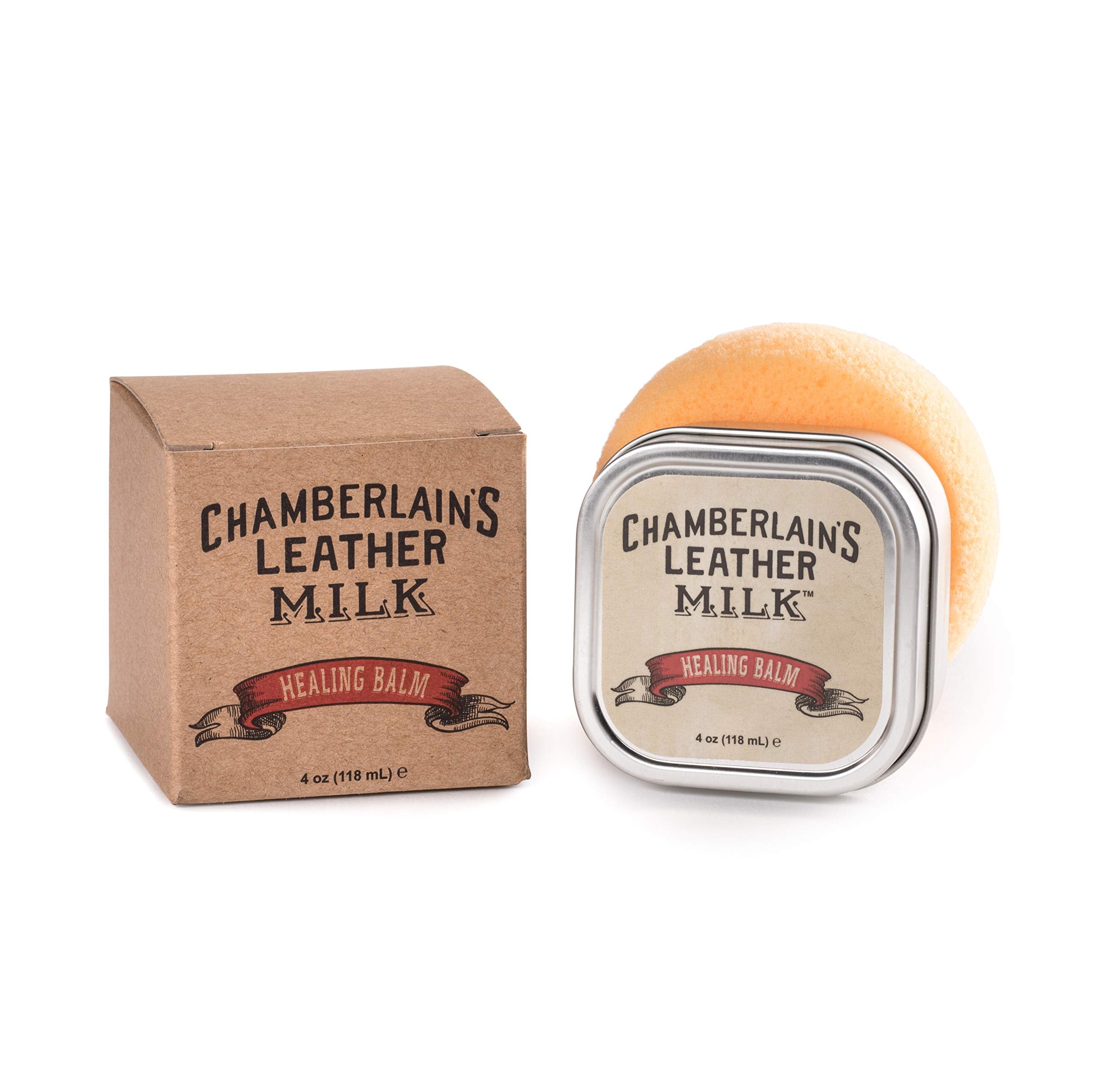 Conditioner & Cleaner For Leather - Heals, Restores And Repairs Dry, Cracked, Scratched Leather | All Natural, Non-Toxic Balm