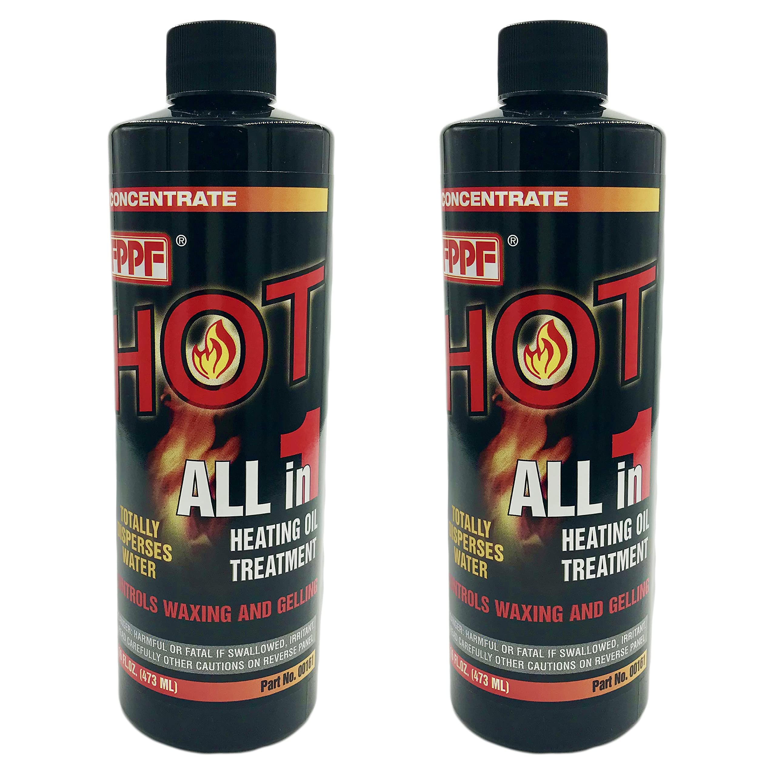 Fppf Chemical Co 00161 16 Oz Hot 4-In-1 Heating Oil Treatment (2 Bottles)