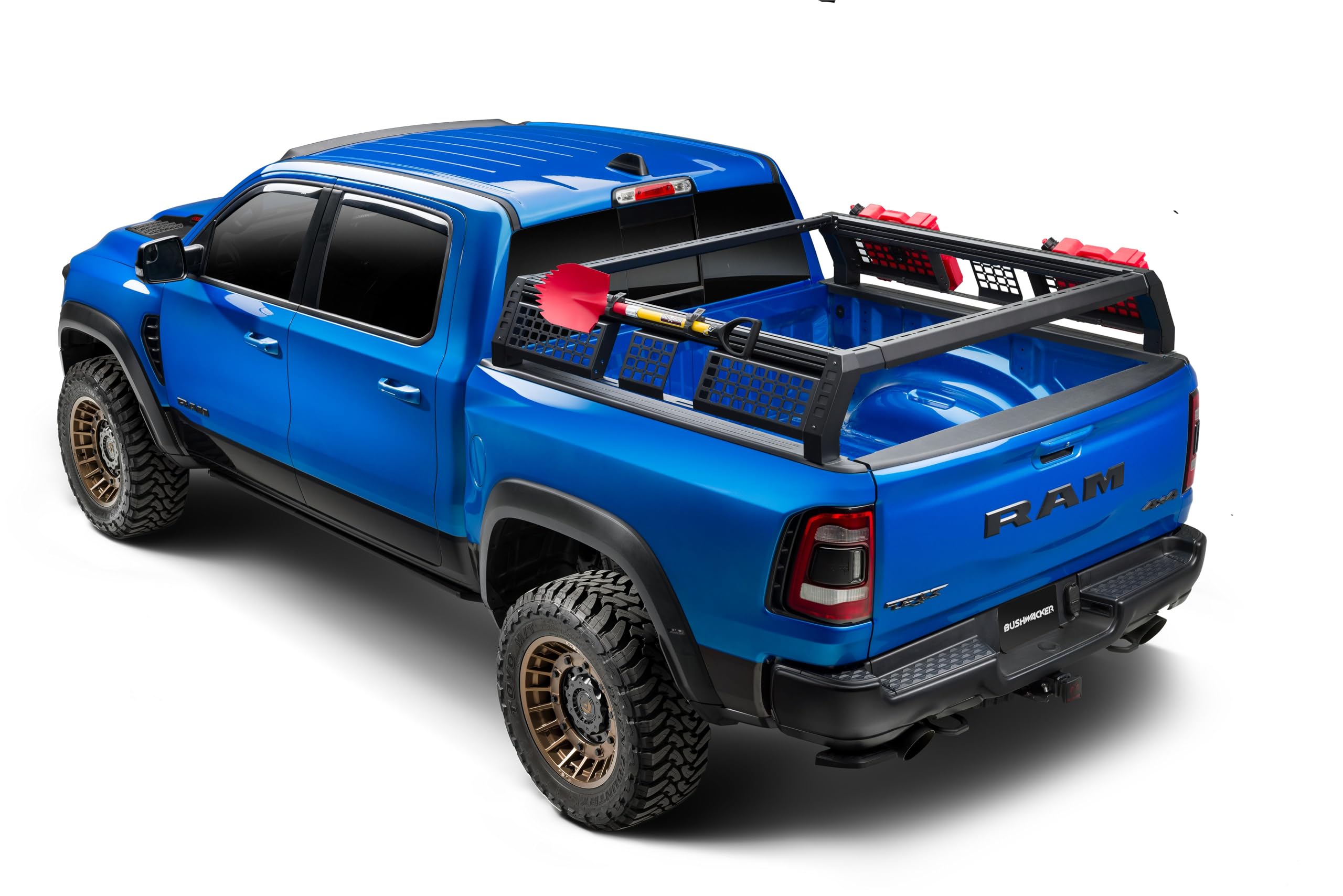 Realtruck Gorack/Overland Truck Rack | Fits 2019-2024 Chevrolet Silverado 1500, Gmc Sierra 1500, 5.8' Bed - Black | 9450101