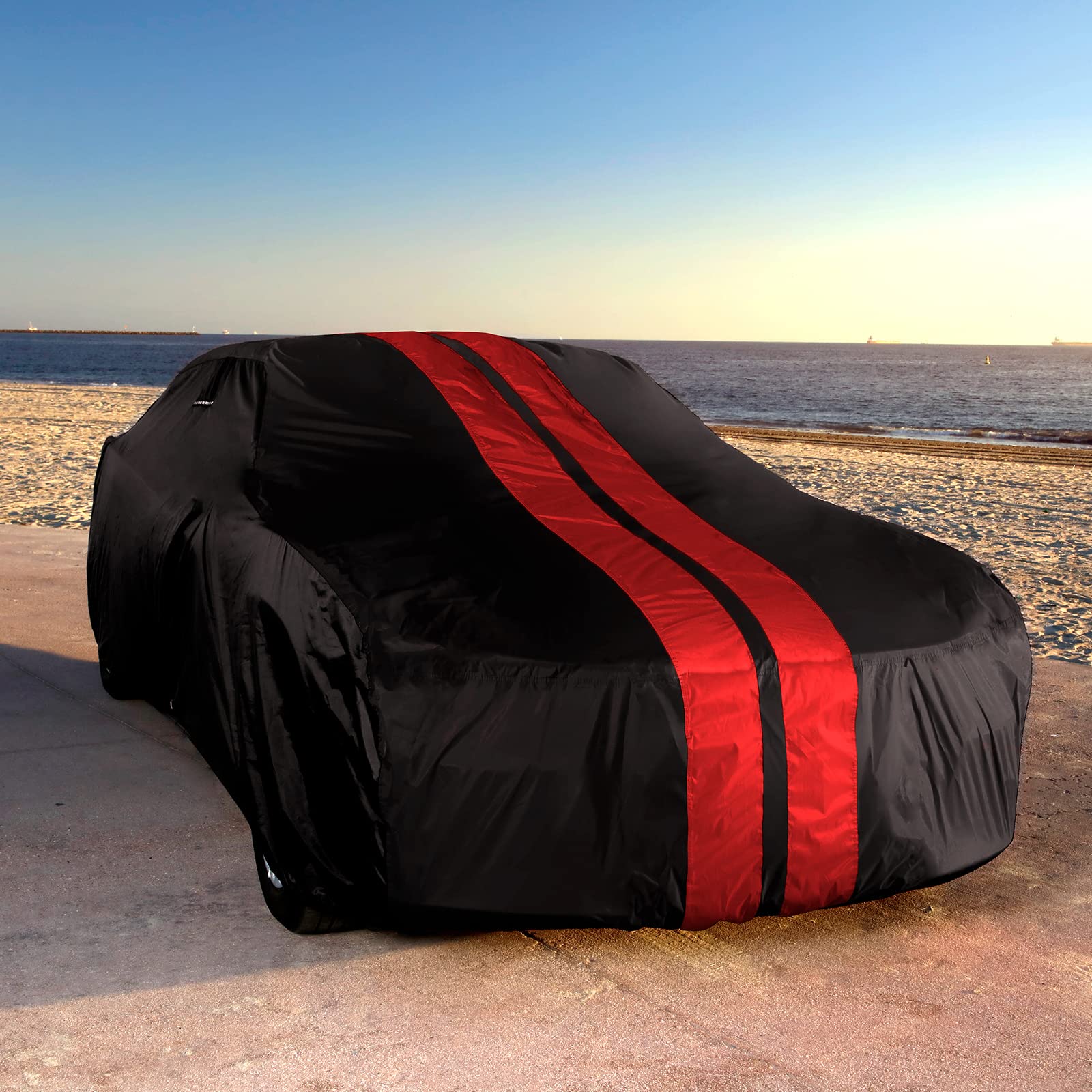Icarcover Custom Car Cover For 1979-2004 Ford Mustang Waterproof All Weather Rain Snow Uv Sun Protector Full Exterior Indoor Out