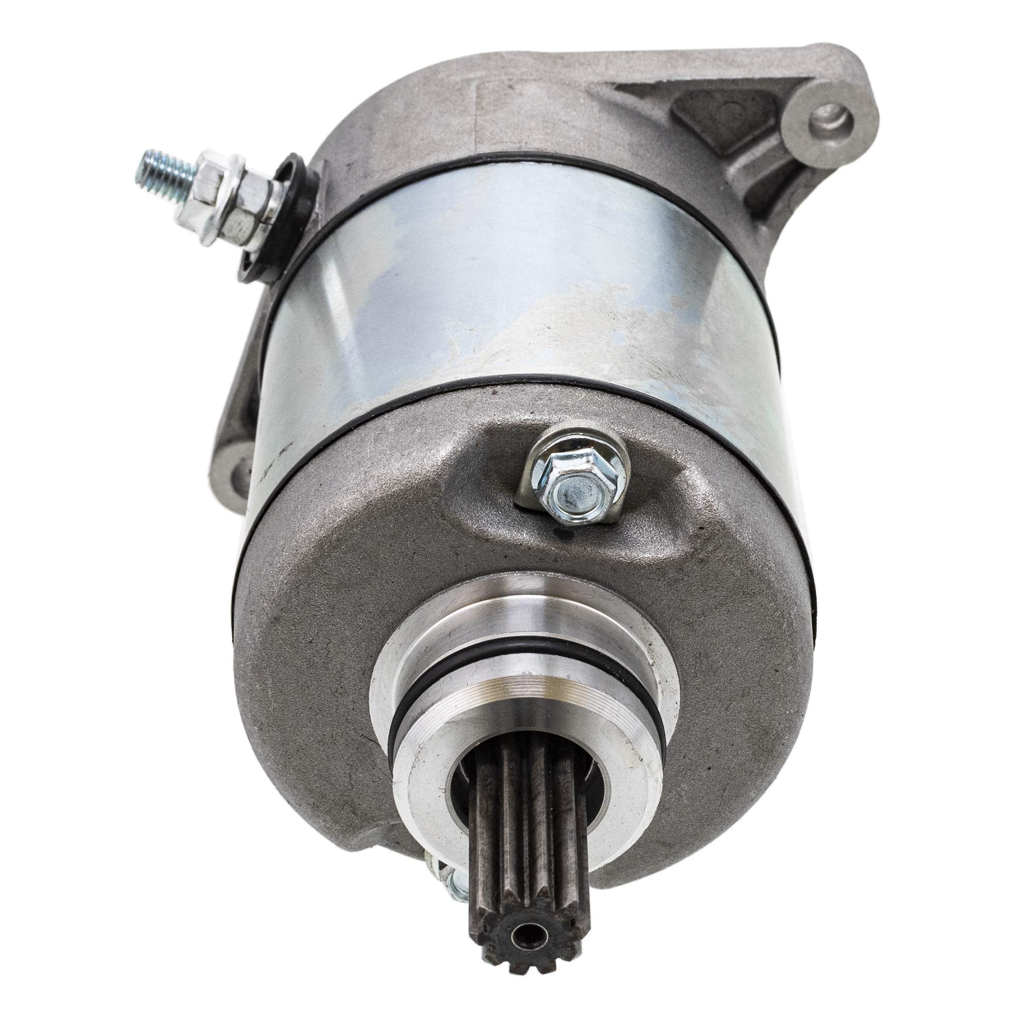 NICHE High Torque Starter Motor Assembly for Arctic Cat/Suzuki Eiger King Quad 400 - Gray Metal, OEM 31100-38F00, 3545-016
