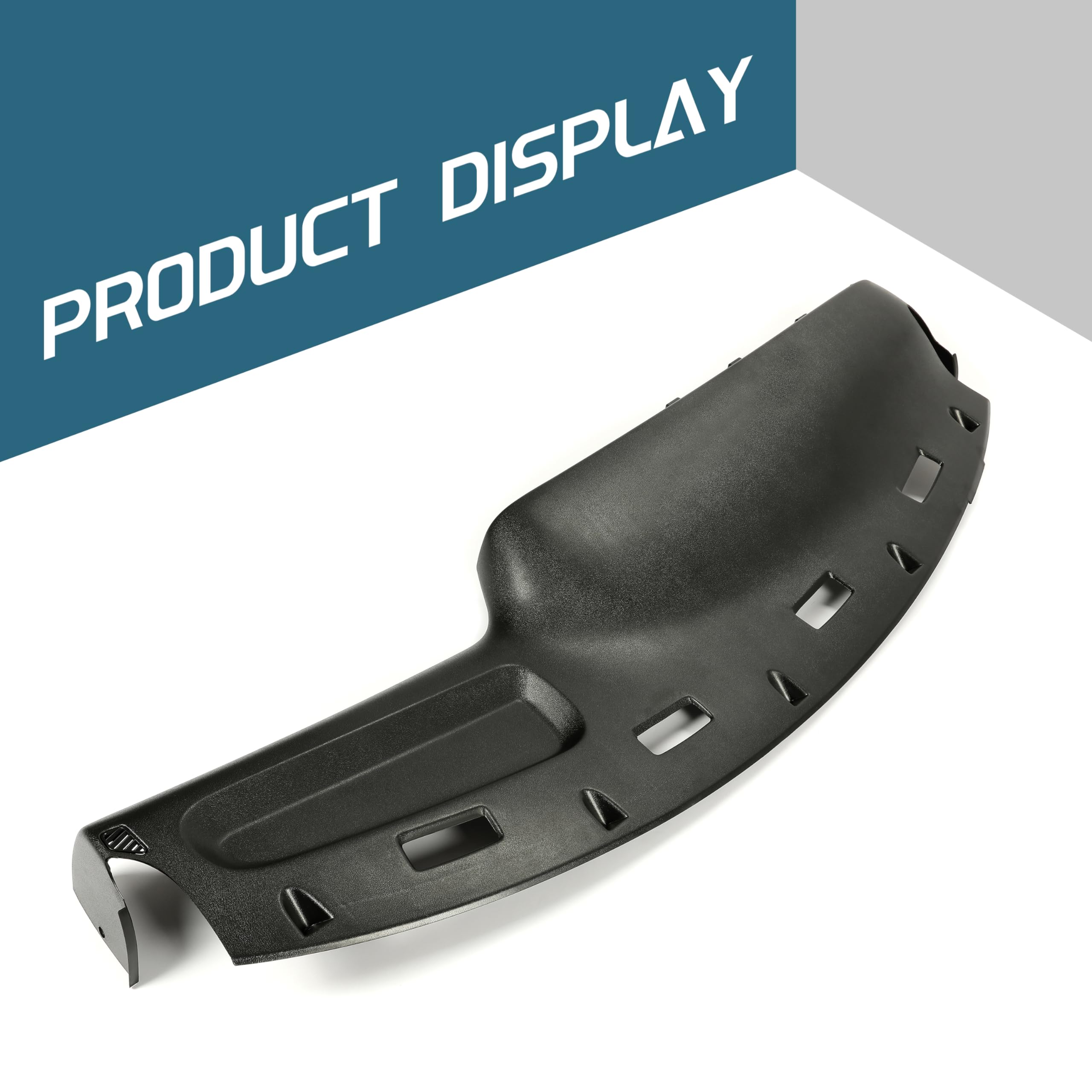 KUAFU Dash Replacement Panel for 1994-1997 Dodge Ram 1500/2500/3500, Black, Model GO-ET-091-2-Z2