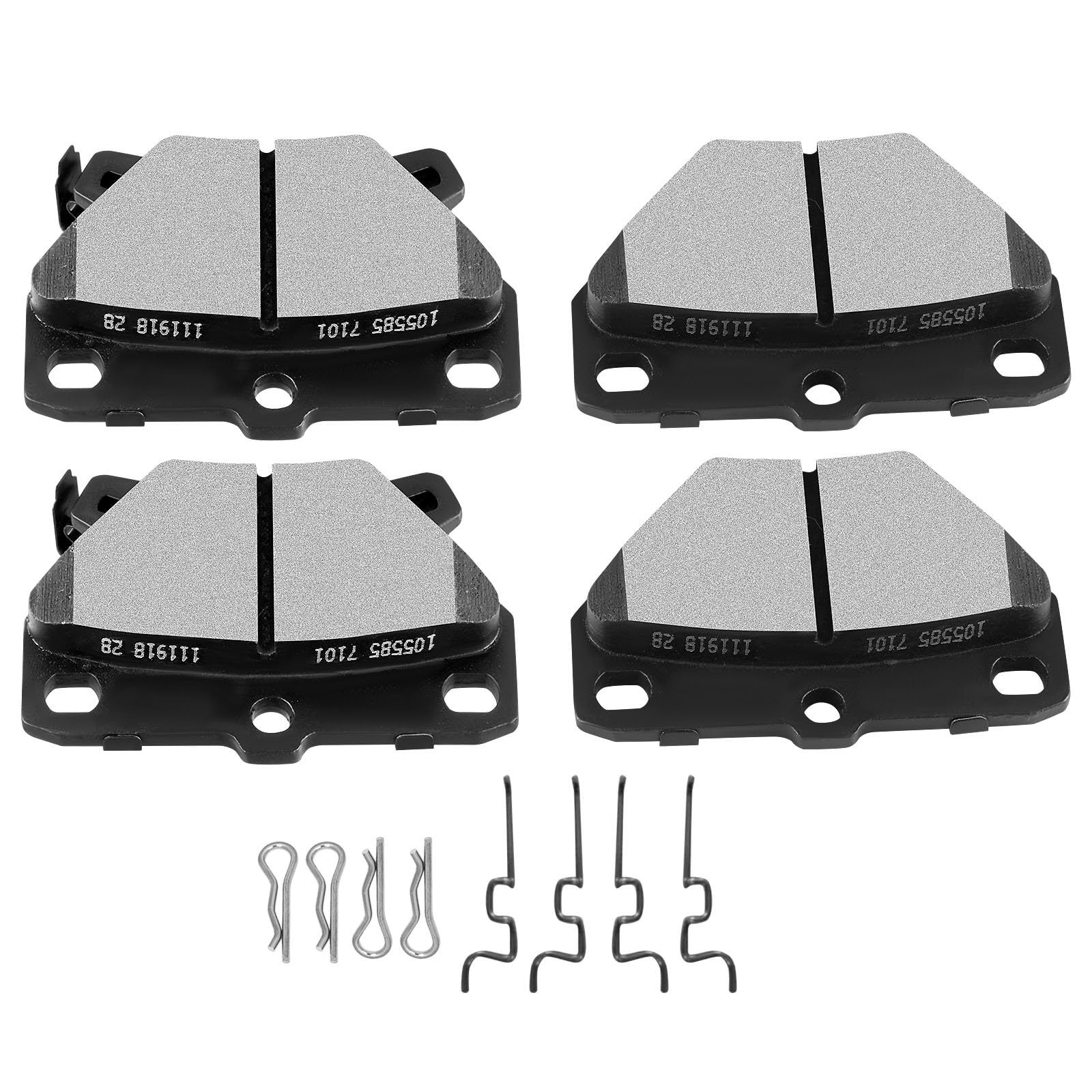 Scitoo D823-7696 Rear Brake Pads Fit For 2003-2006 For Pontiac Vibe,2000-2005 For Toyota Celica,2005-2006 For Toyota Corolla,200