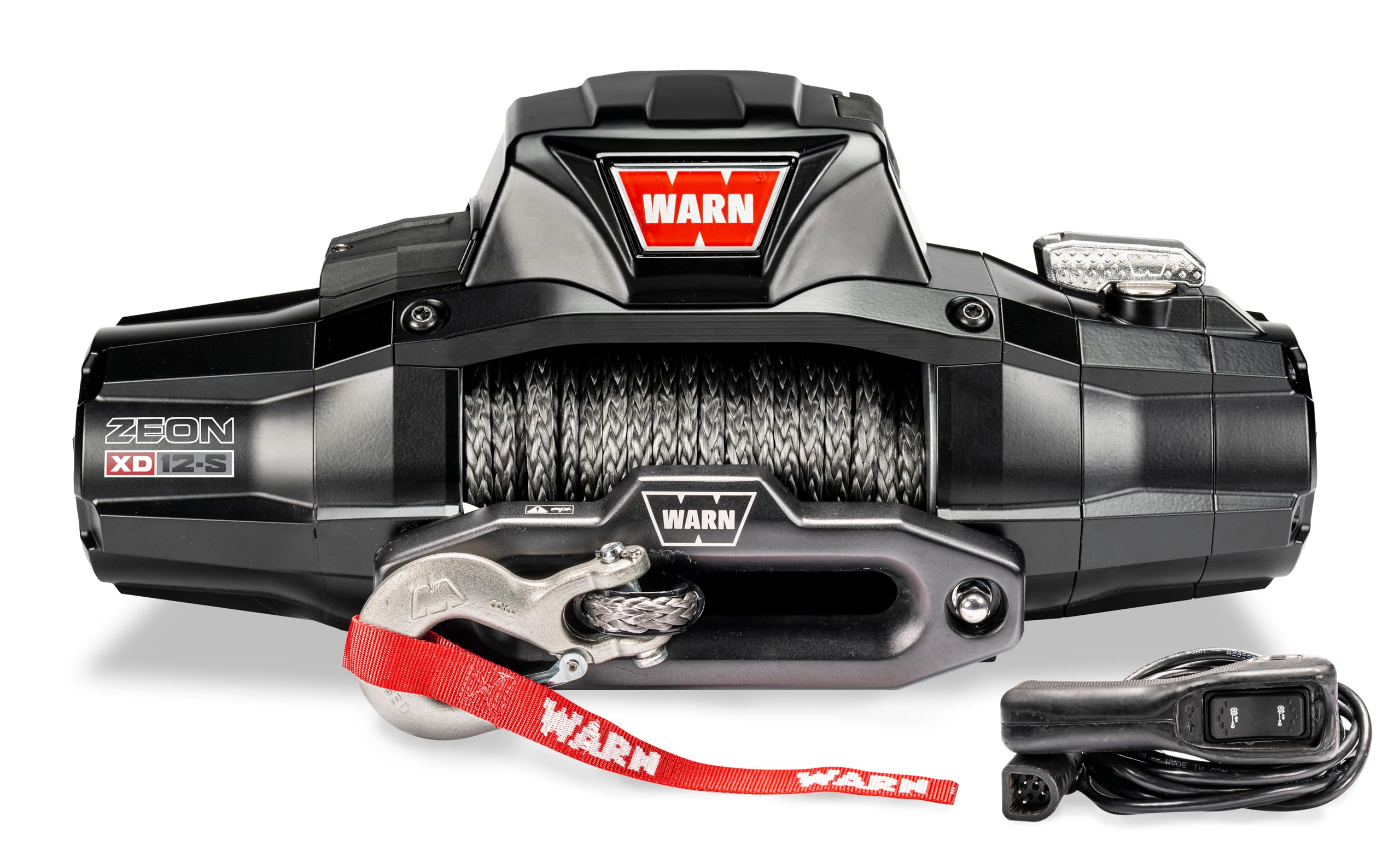 WARN 110012 Zeon XD 12-S Convertible Winch Kit with Hub Wireless & Wired Remote - 12,000 lb Capacity
