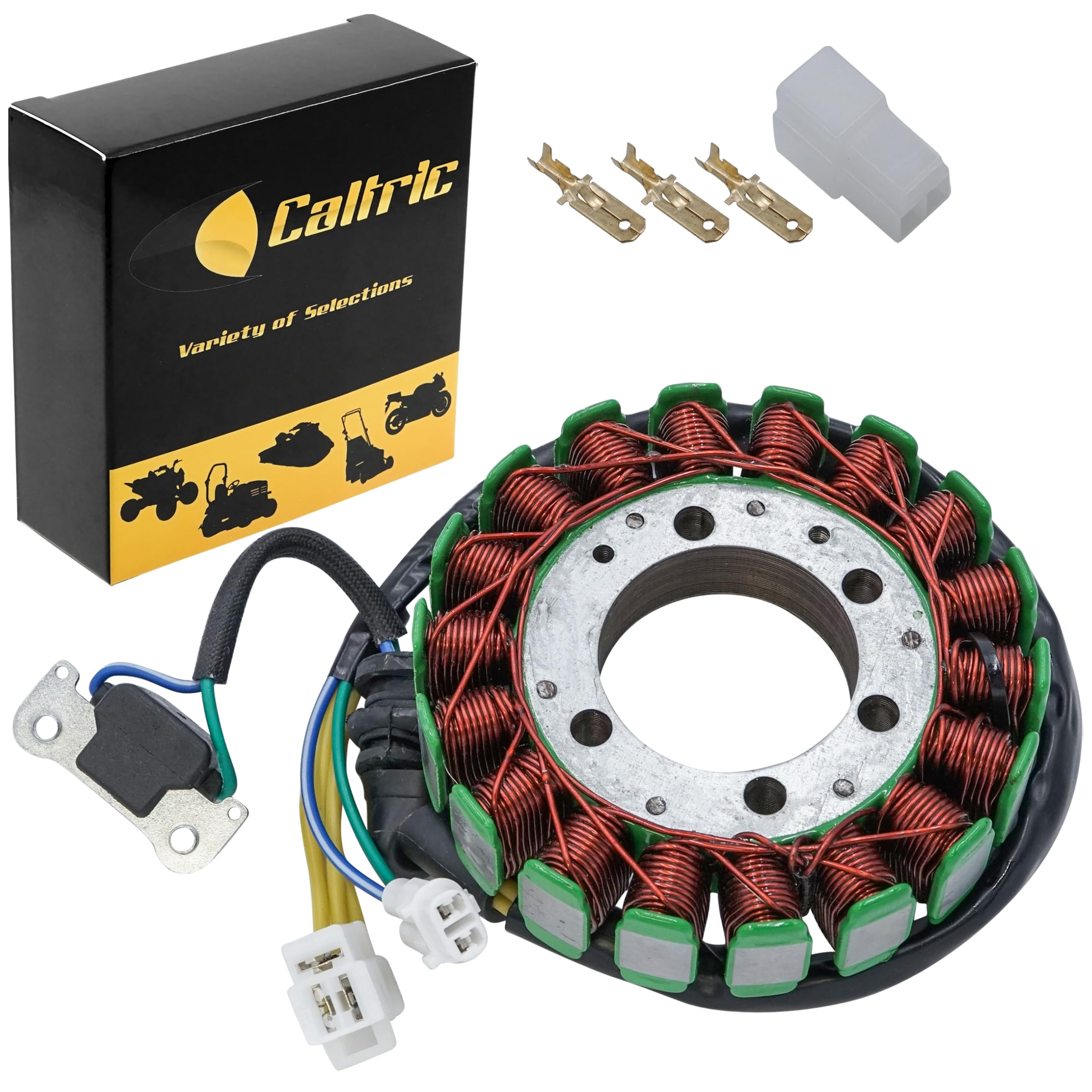 Caltric Stator Compatible With Arctic Cat 300 2X4 4X4 1998 1999 2000 2001 2002 2003 Arctic Cat Magneto