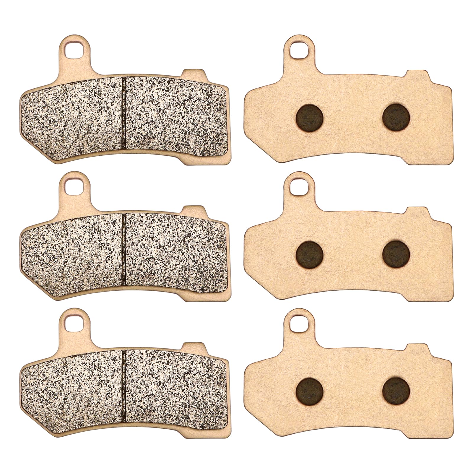 Sintered Front & Rear Brake Pads for Harley Davidson FLHR Road King FLHX Street Glide Road Glide FLHTCU Ultra Classic Electra Gl