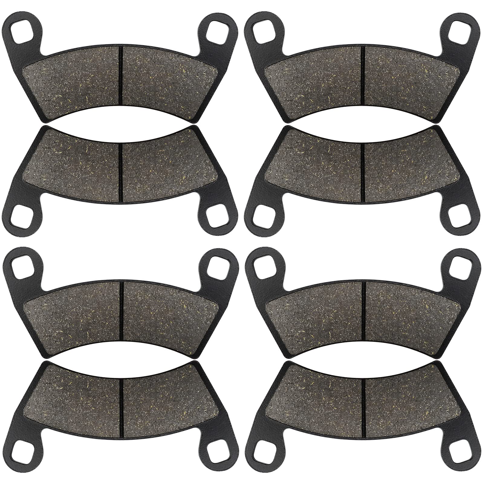 Front And Rear Brake Pads For Polaris Rzr Xp 1000 Eps 2014-2022, Rzr 1000 Xp 4 Except Premium Edition 2014-2021, Ranger 700 Crew