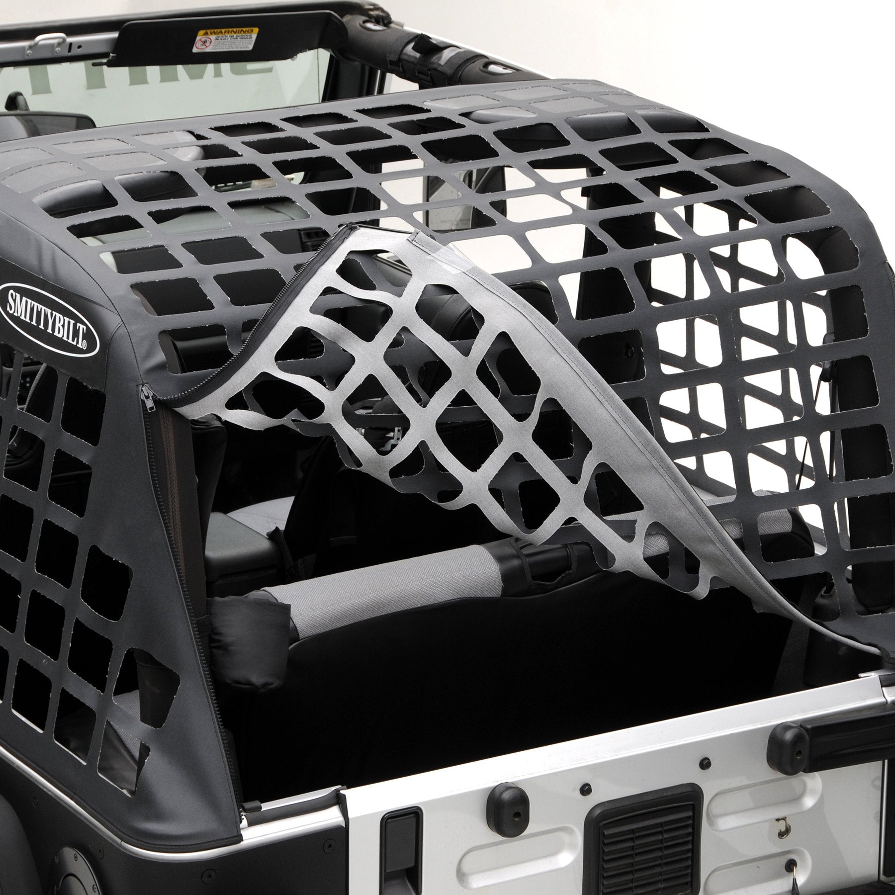 Smittybilt 561135 C-RES 2 HD Trail Net, Black Diamond, Nylon Material, Black Color