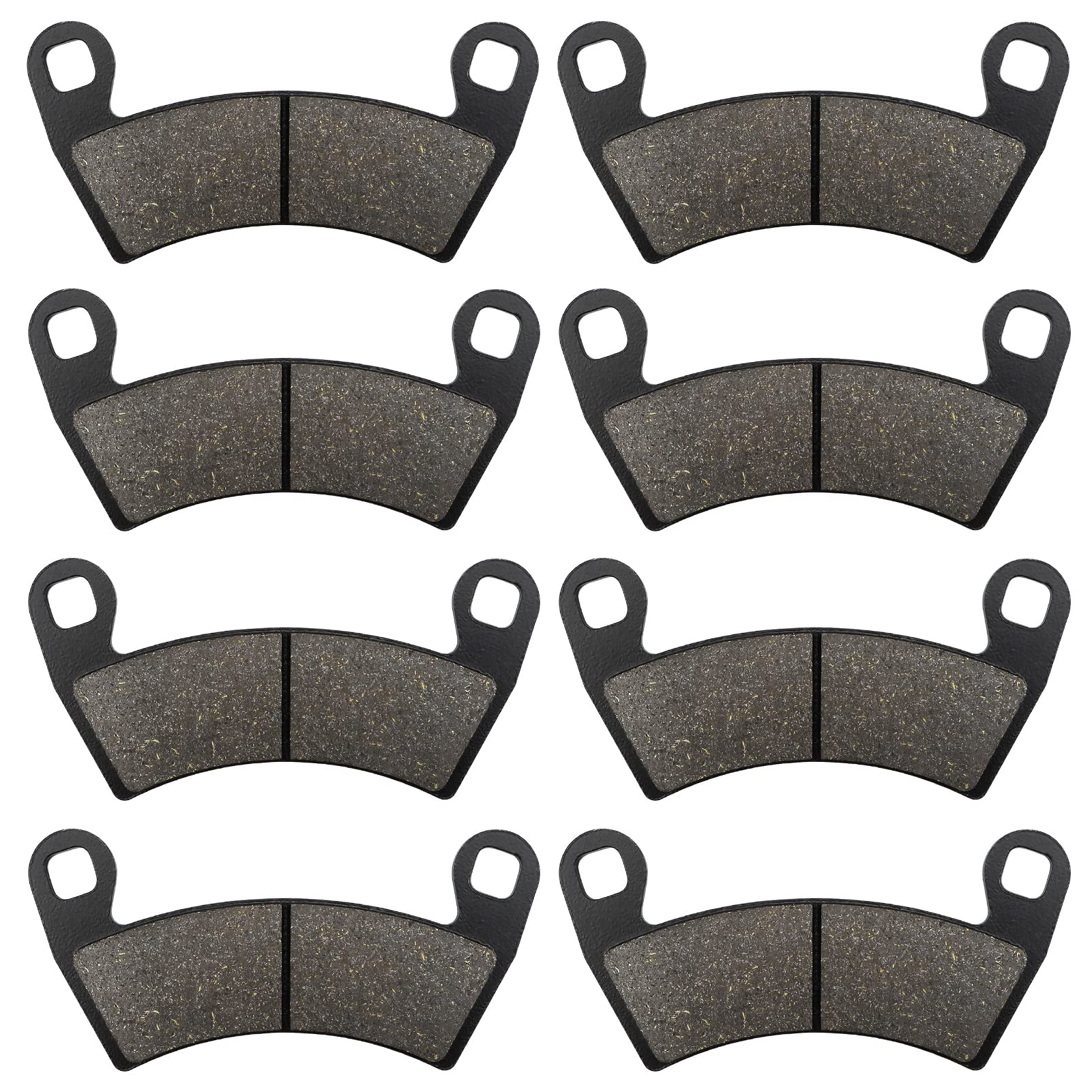 Front And Rear Brake Pads For Polaris Rzr Xp 1000 Eps 2014-2022, Rzr 1000 Xp 4 Except Premium Edition 2014-2021, Ranger 700 Crew