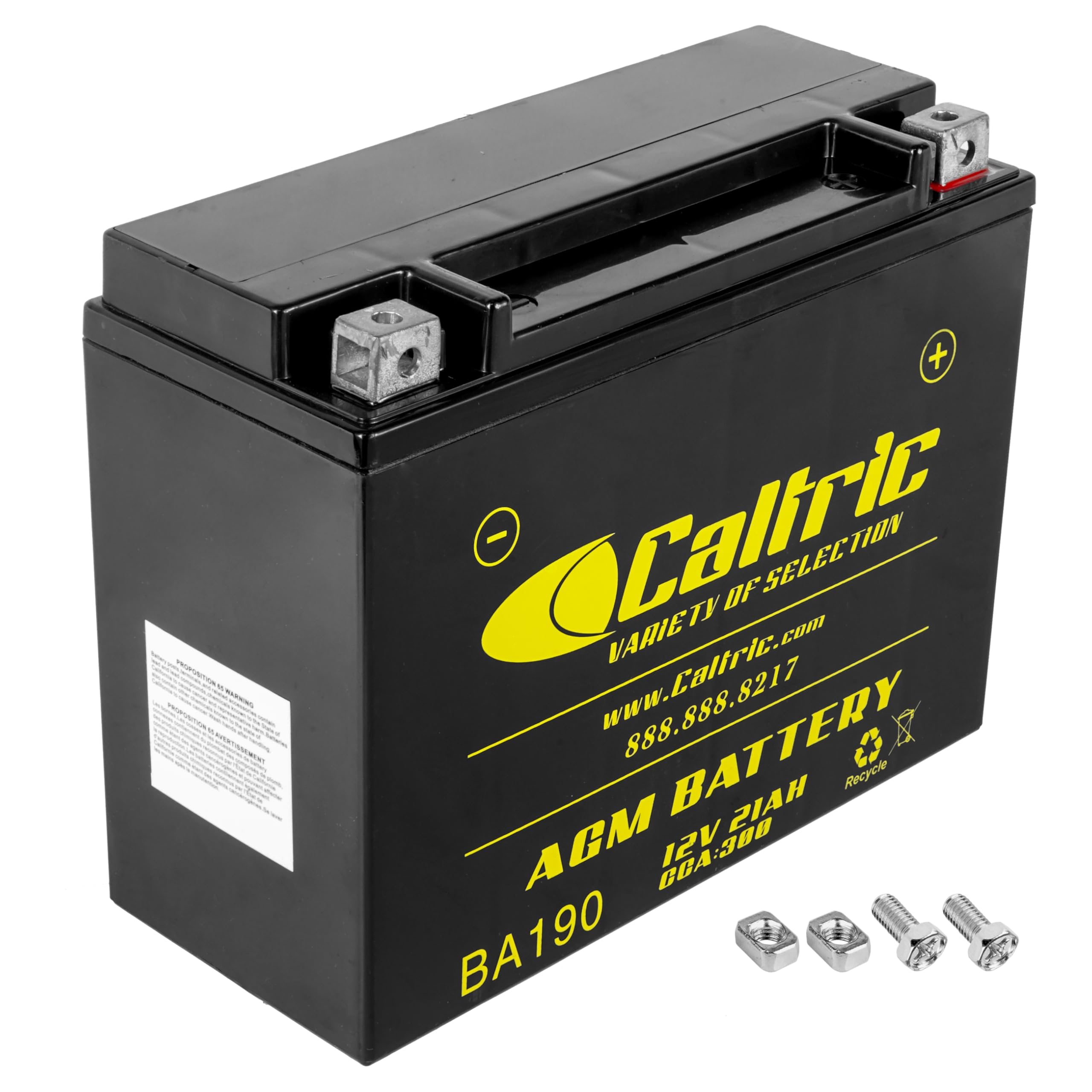 Caltric Agm Battery Compatible with Honda Gl1200 Gl-1200 Gl1200A Gl1200I Gl1200L Gl1200Sei 1984-1987
