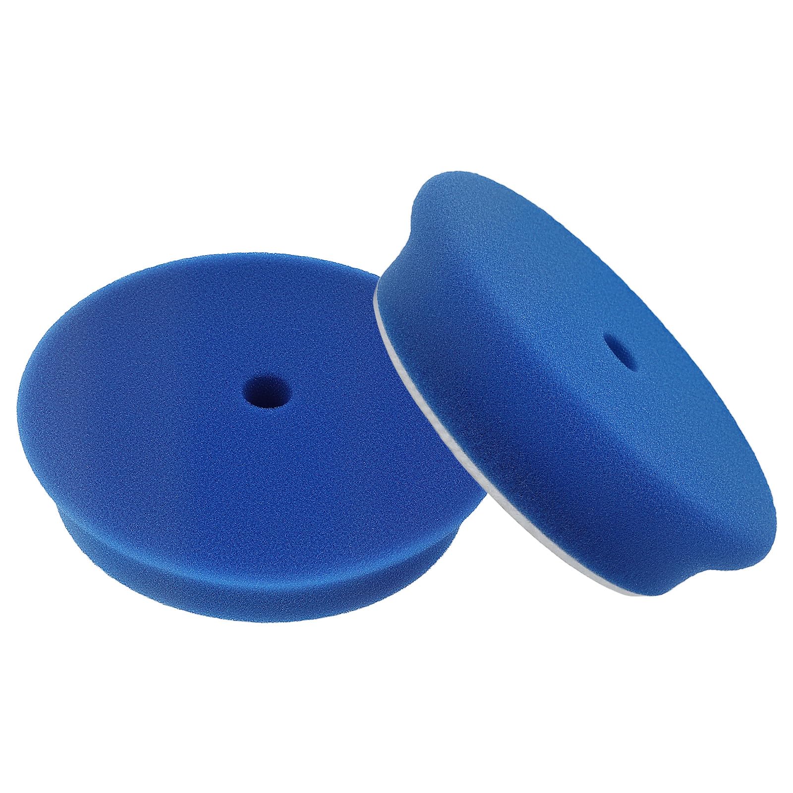 Fine Finishing Buffing Polishing Pads, maXpeedingrods 6.5 Face for 6 Backing Plate, Foam Compound Buffing Pads, Hook & Loop Pads