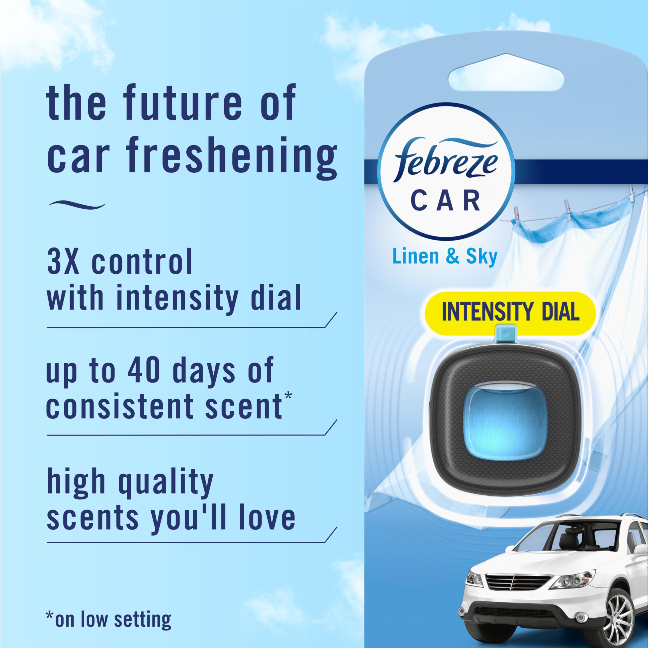 Stocking Stuffers For Men, Febreeze, Fabreeze, Febreeze, Car Air Freshener, Fragrance Stick On, For Cars, Air Refresher, Febreze
