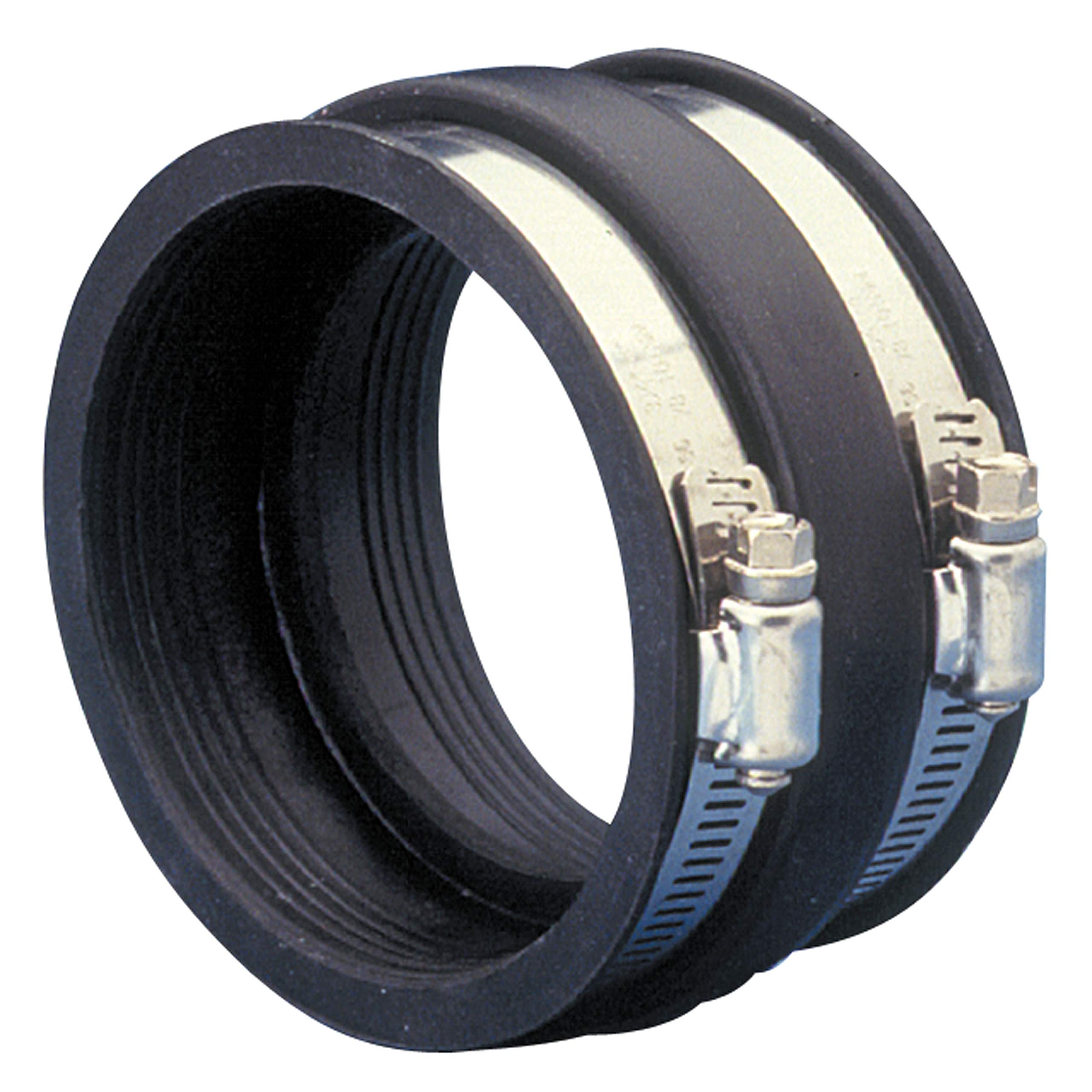 Valterra F02-2103 Flexible Coupler - 3 inch , Black