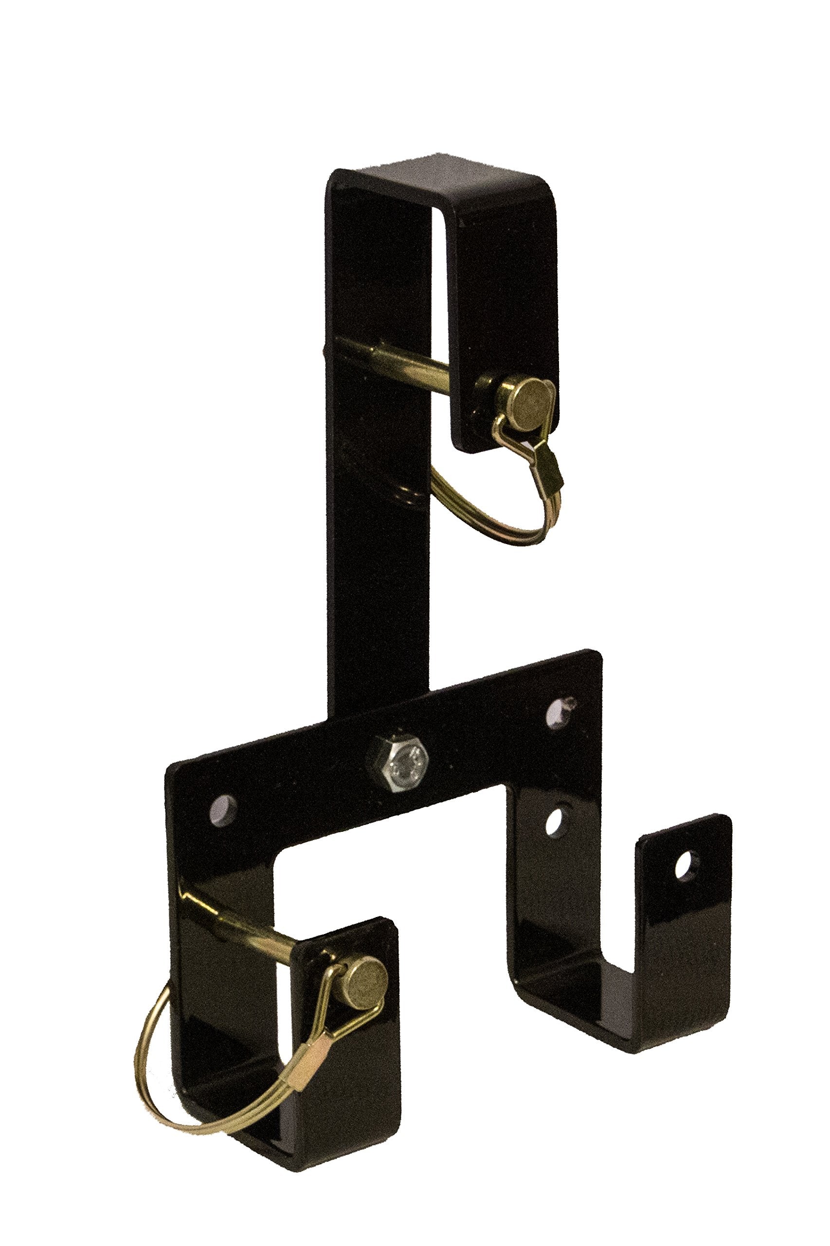 Garbage Commander Can Couplers - Hook Multiple Trash Cans, Small, Black, Carbon Steel, Model CC, Made in America
