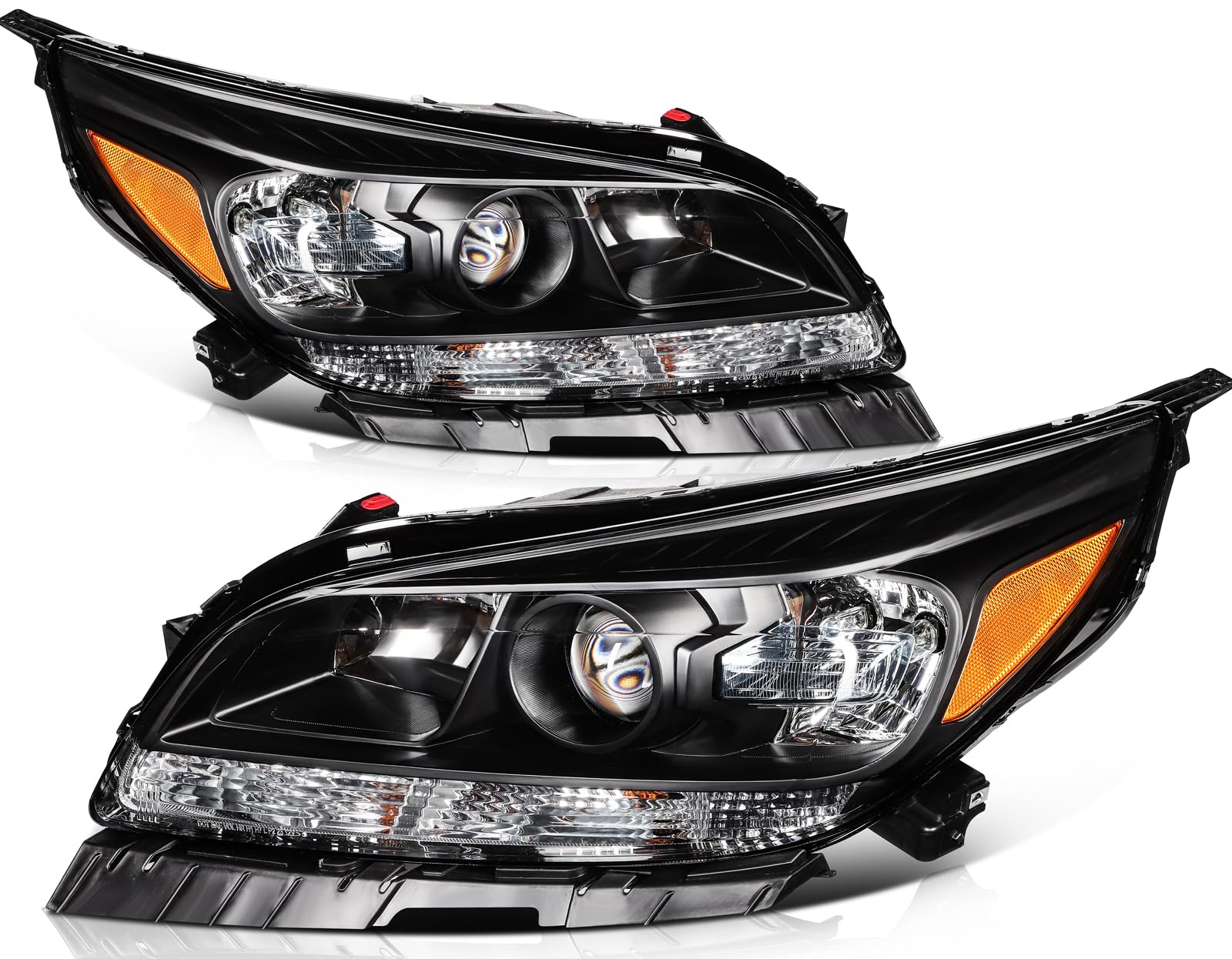 LBRST Headlight Assembly Fit 2013-2016 for Malibu, 2016 for Malibu Limited Driver & Passenger Side Headlight 25919067