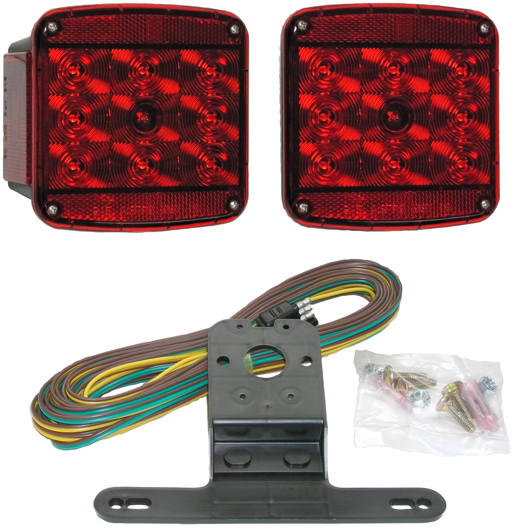 PM V941 LED Under 80 Wide Trailer Light Kit
