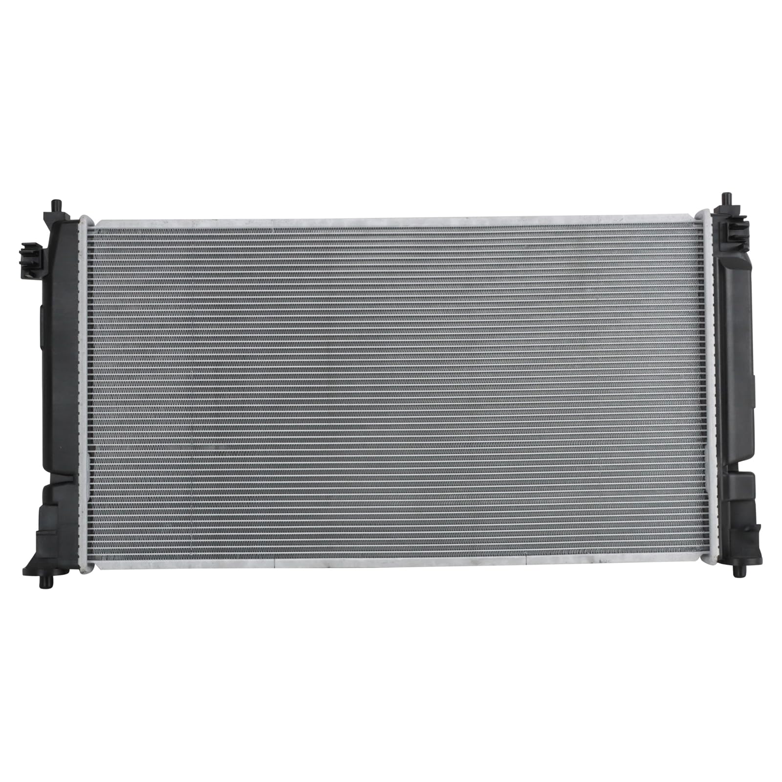 TRQ Radiator Assembly Aluminum Core Cross Flow for 2016-2021 Toyota Prius & Lexus UX250h, Model RDA83161