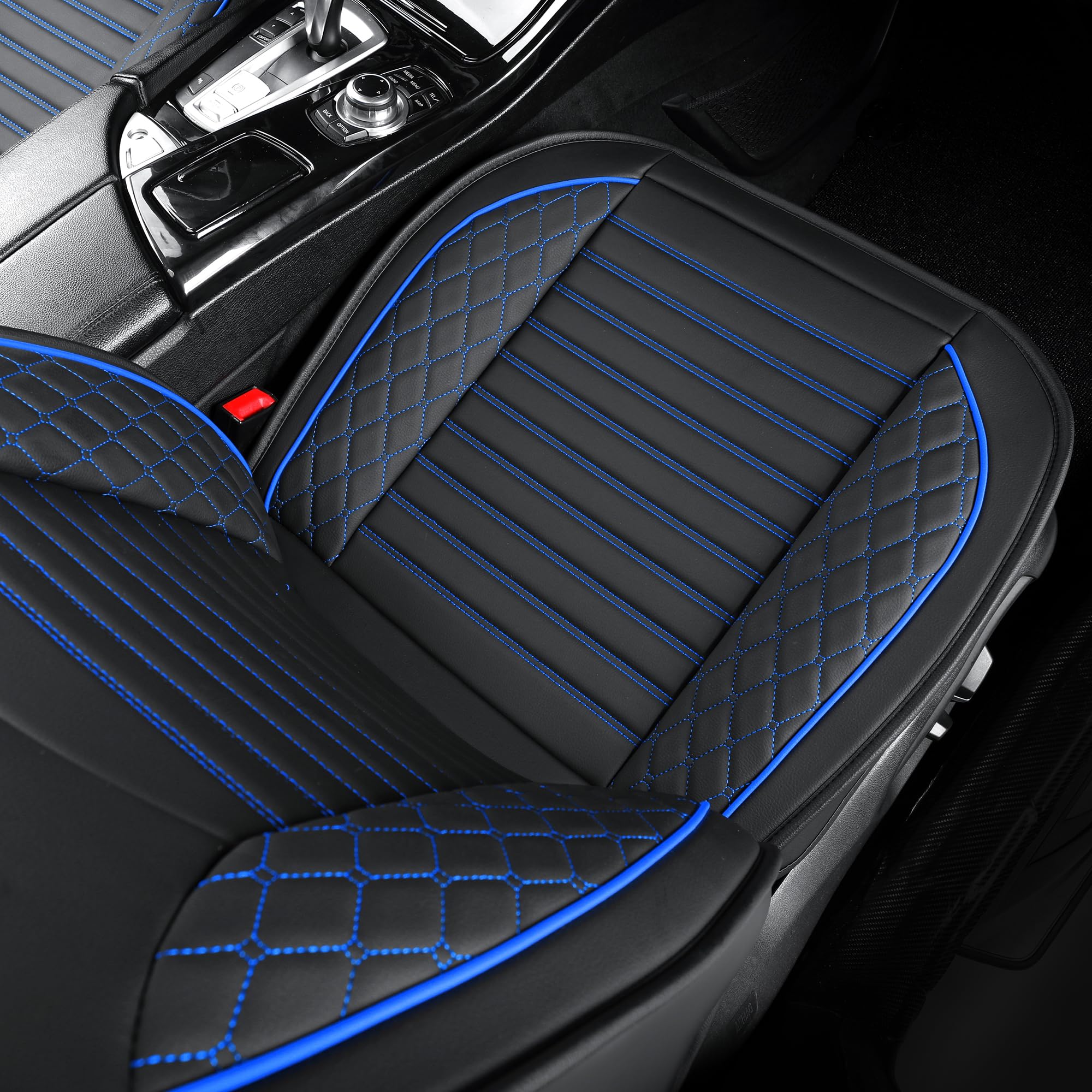 Vankerful Leather Seat Covers For Cars,Car Seat Covers Front Seats Only,Automotive Seat Covers For Trucks,Suv,Leatherette,Univer
